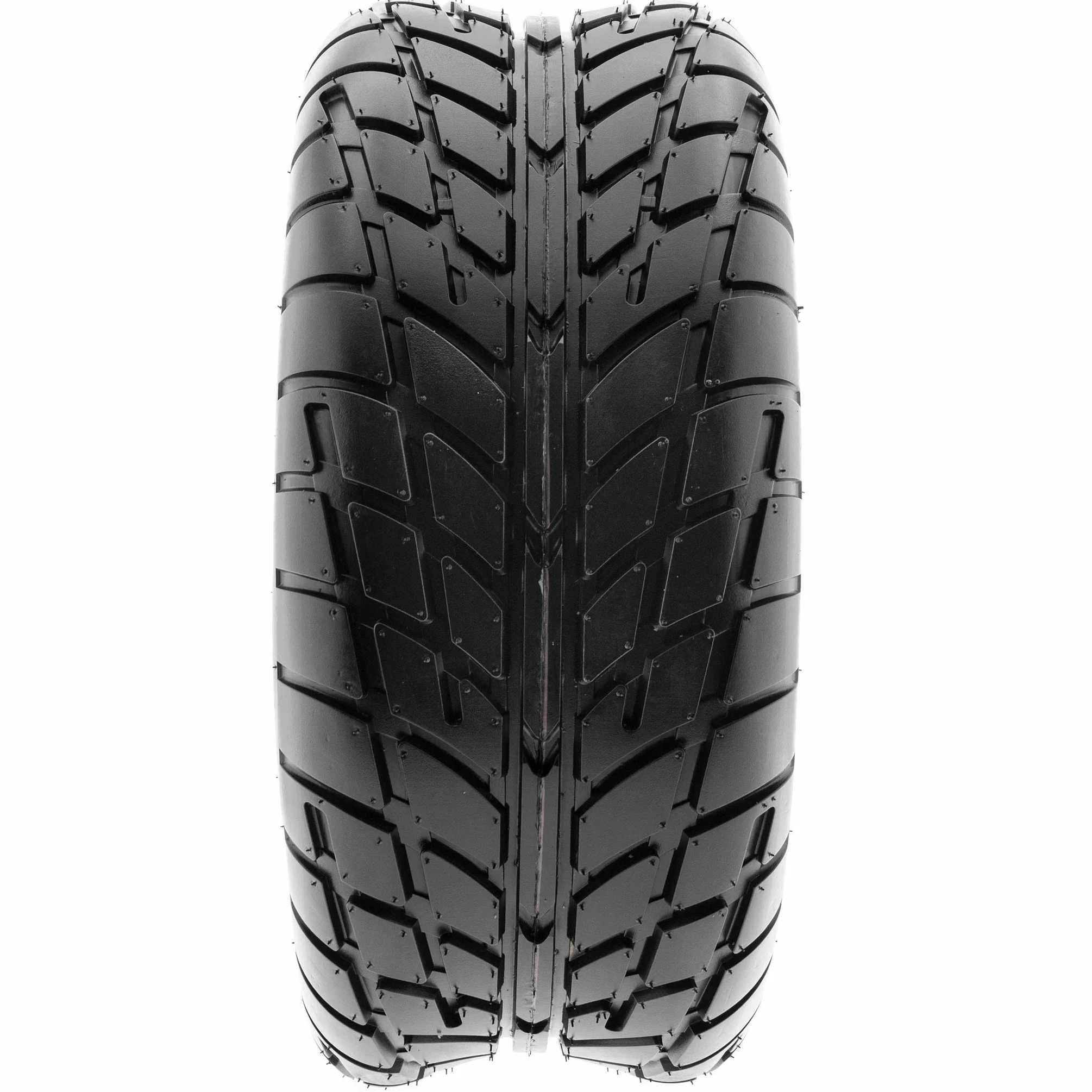 SUNF A021 25x8-12 25x10-12 ATV UTV Pneumatici sportivi chiodati omologazione stradale 6PR TL set 4 pezzi nero