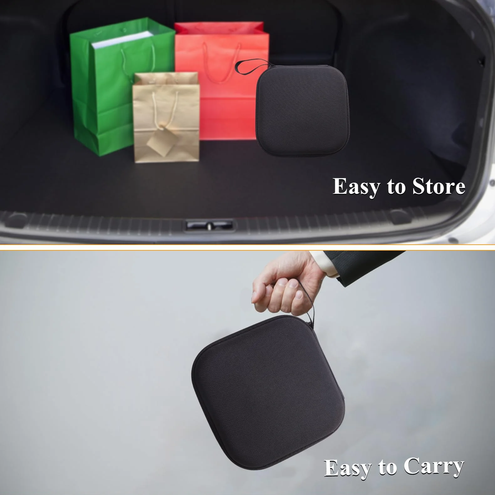 Tesla Model 3 S X Y Jack Pad Gomma Valigetta Stoccaggio 4 Rondelle Accessori
