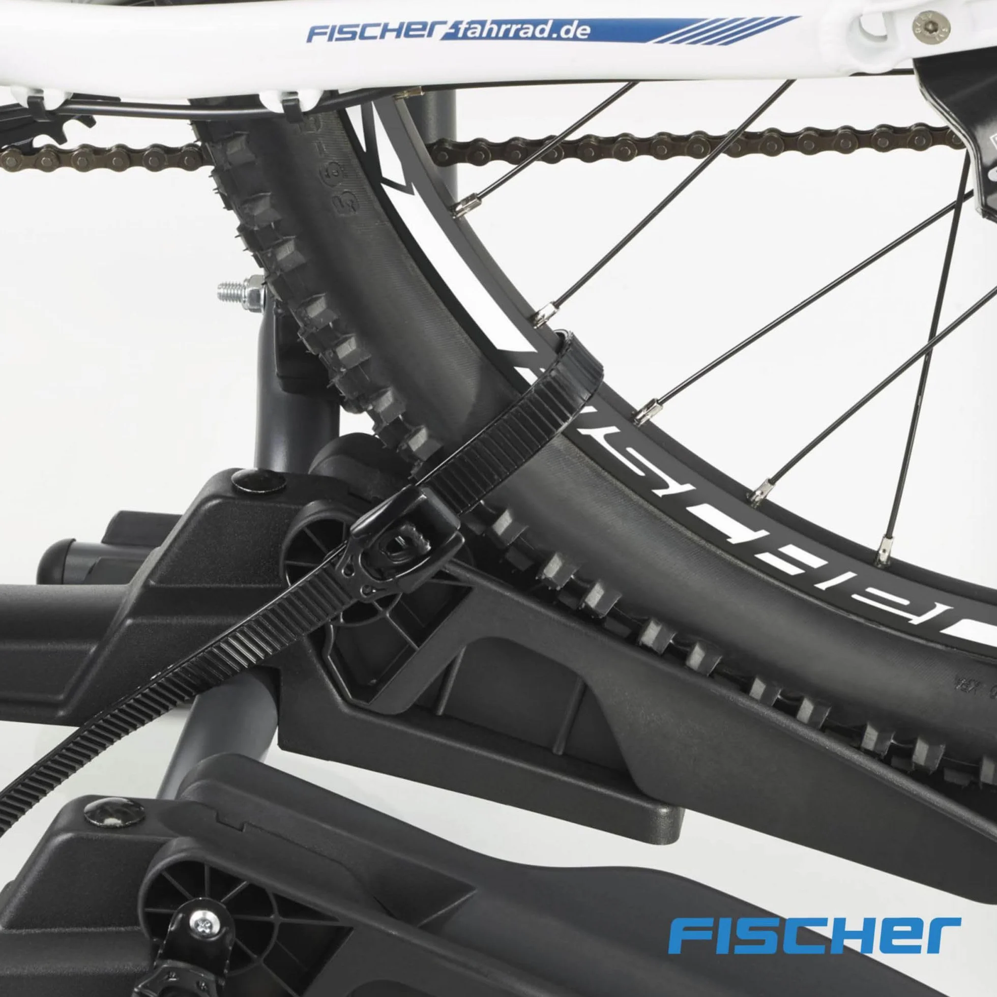 Fischer Portabici Posteriore Montaggio per Bagagliaio