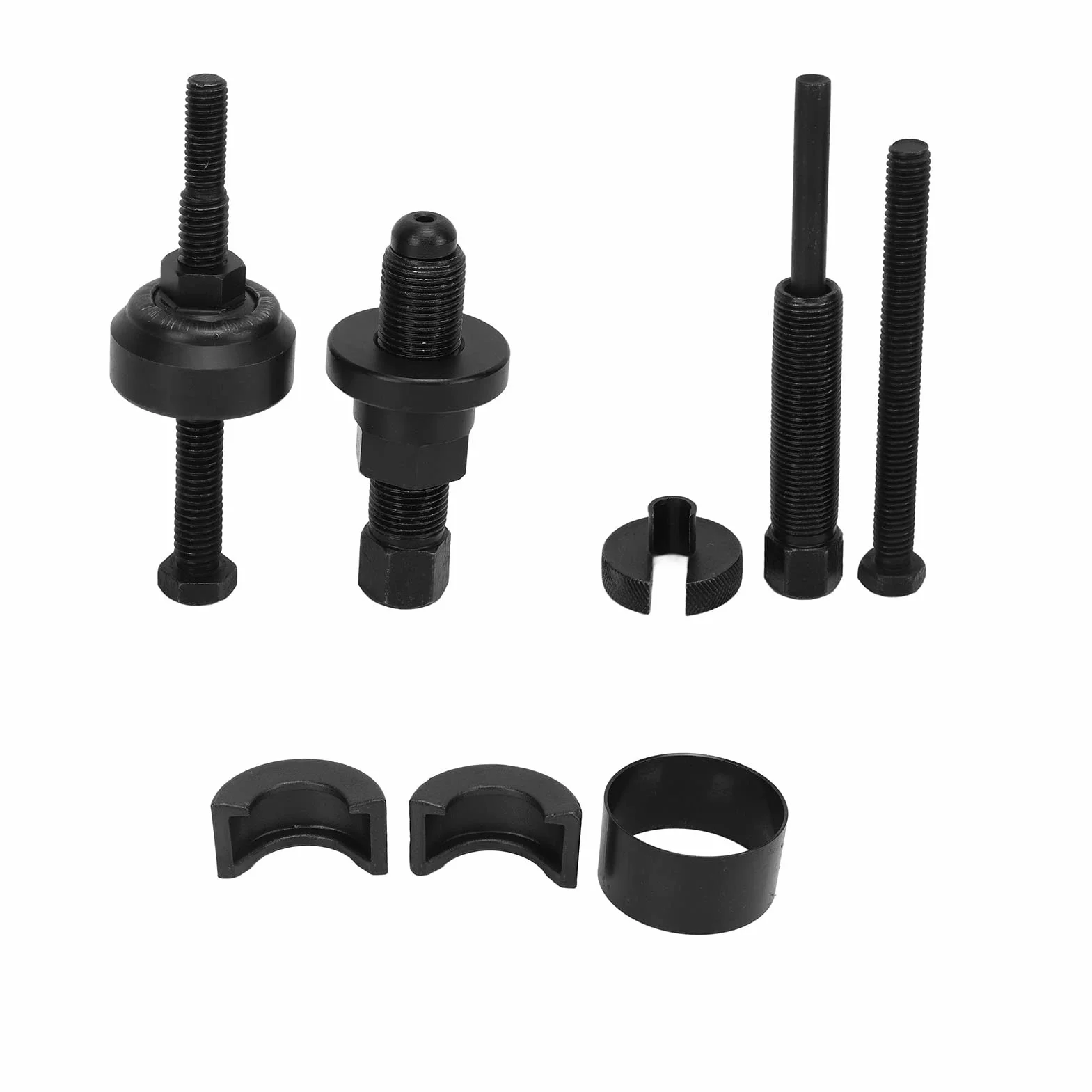 Aramox Estrattore Puleggia Pompa Servosterzo Kit Professionale, Steel Pulley Tool Kit for Power Steering Pump Removal and Installation on GM Vehicles Model C2 C111