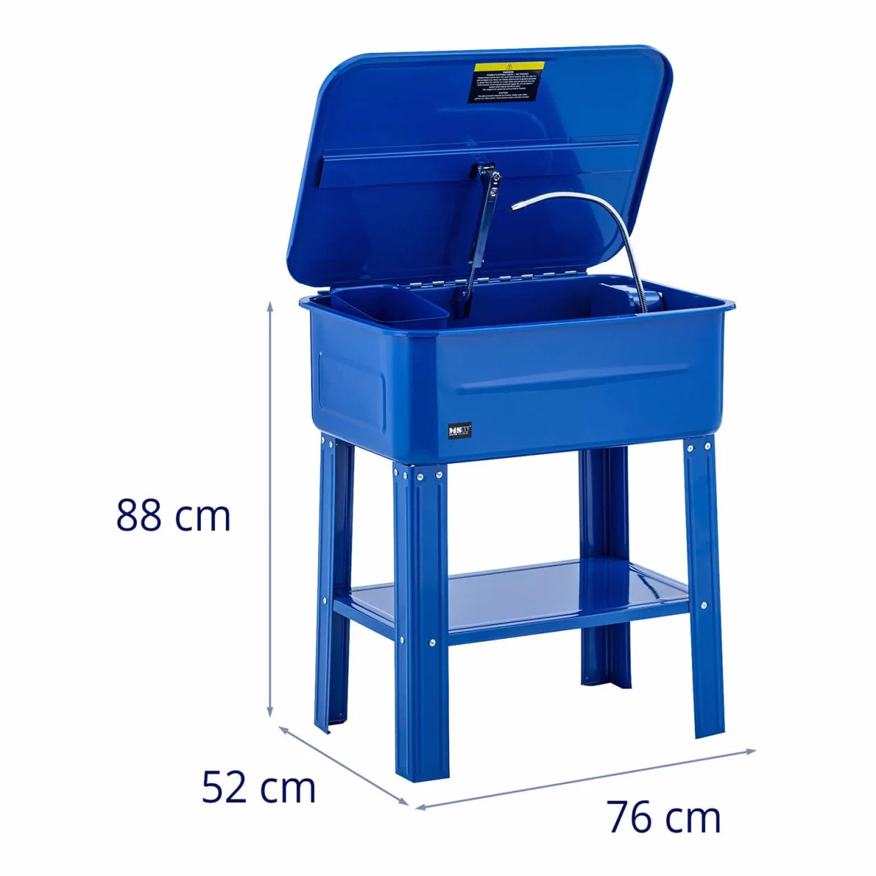 MSW MSW-WPW-75 Vasca lavapezzi per Officina - 75 l