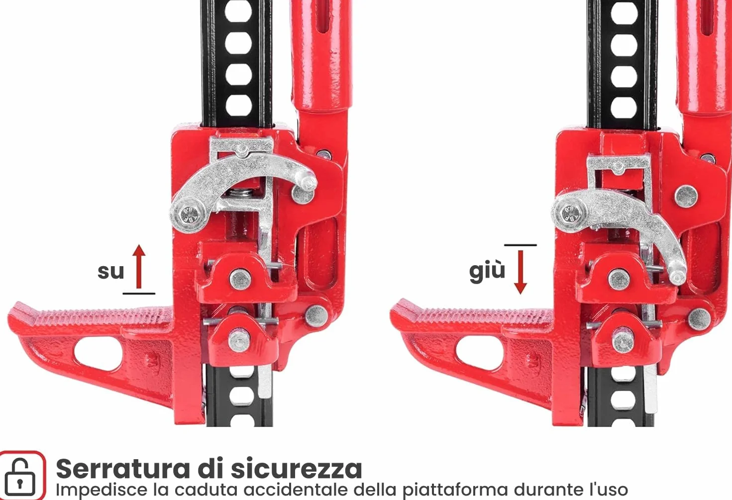 STREND PRO Farm Jack Hi-Lift Binda per Fuoristrada Sollevatore Universale a Cremagliera