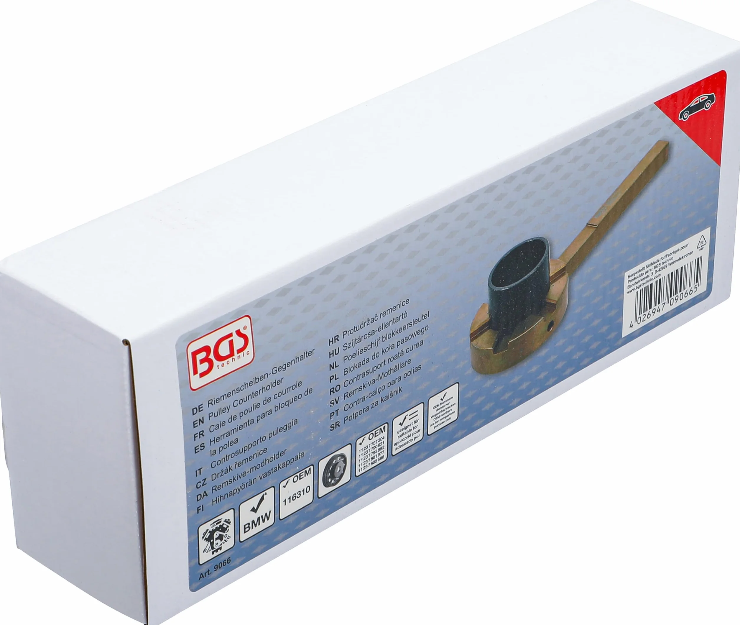 BGS 9066 Controsupporto puleggia per BMW