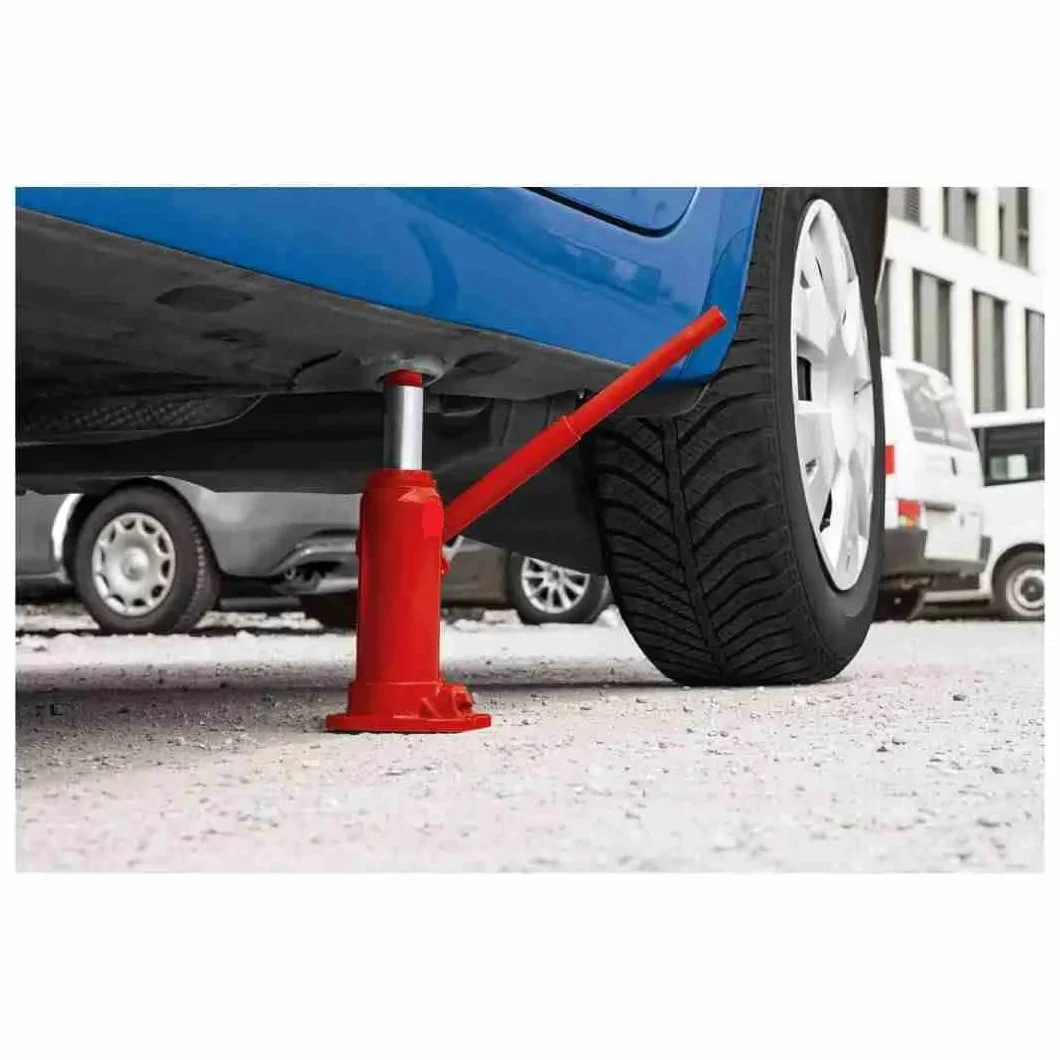 Cric a Bottiglia 2 Tonnellate per Auto e Edilizia