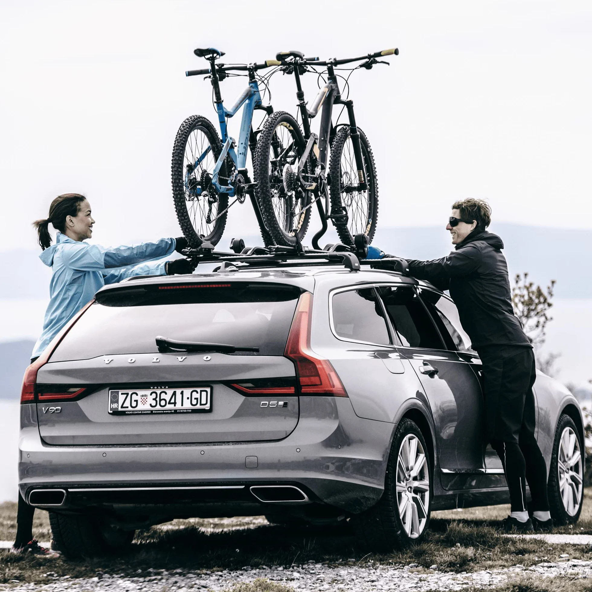 Thule Proride Portabici da Tetto Black/Aluminum One-Size