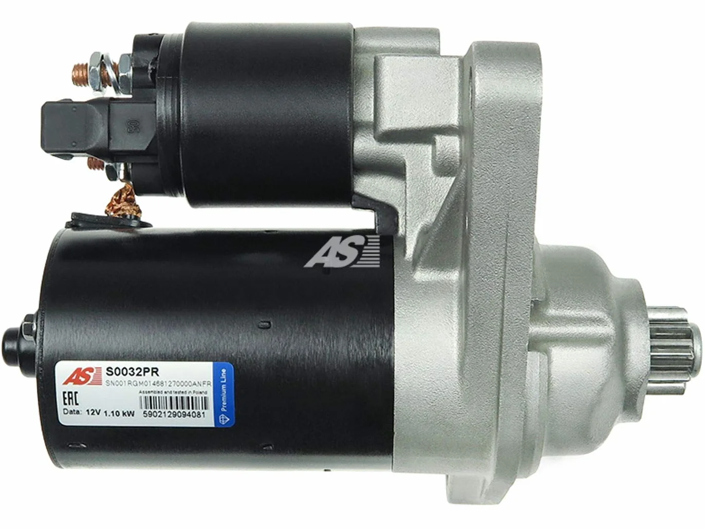 AS-PL S0032PR Starter motore/Avviamento