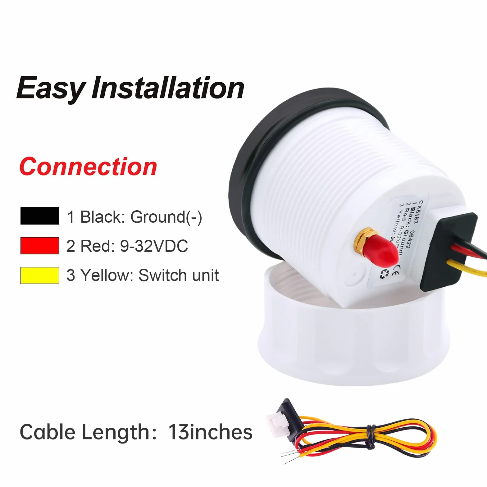 52 mm GPS tachimetro digitale impermeabile barca Km/h mph nodo antenna GPS regolabile 9-32 V fit auto camion moto marina