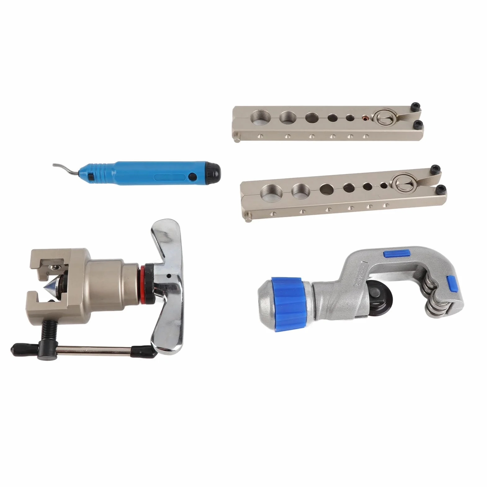 Strumenti di riparazione HVAC Expander tubo eccentrico Deburing Reamer Cutter Kit acciaio in lega