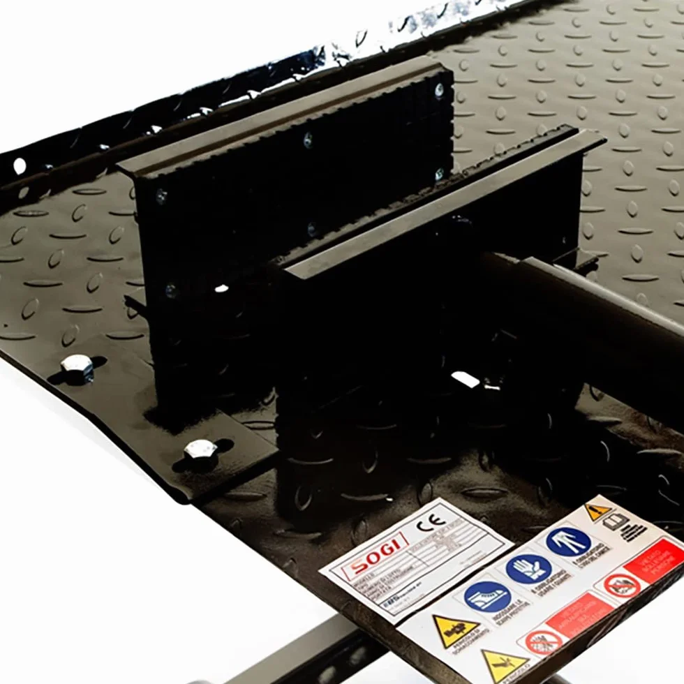 SOGI SL-66 PONTE SOLLEVATORE IDRAULICO MOTO POMPA A PEDALE 450 KG