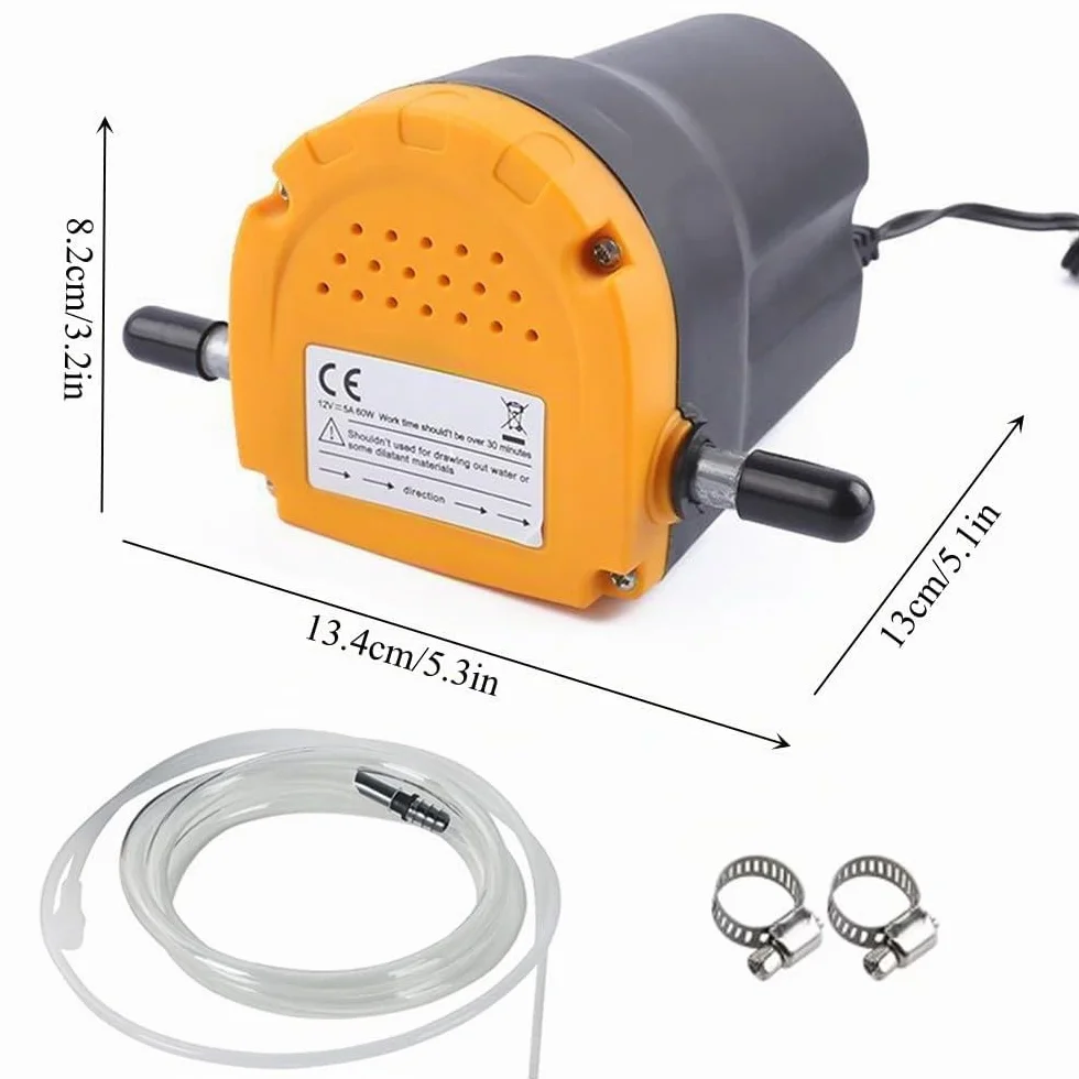 Pompa Diesel 12V 80W Estrattore del Cambio Olio Pompa Carburante Trasferimento