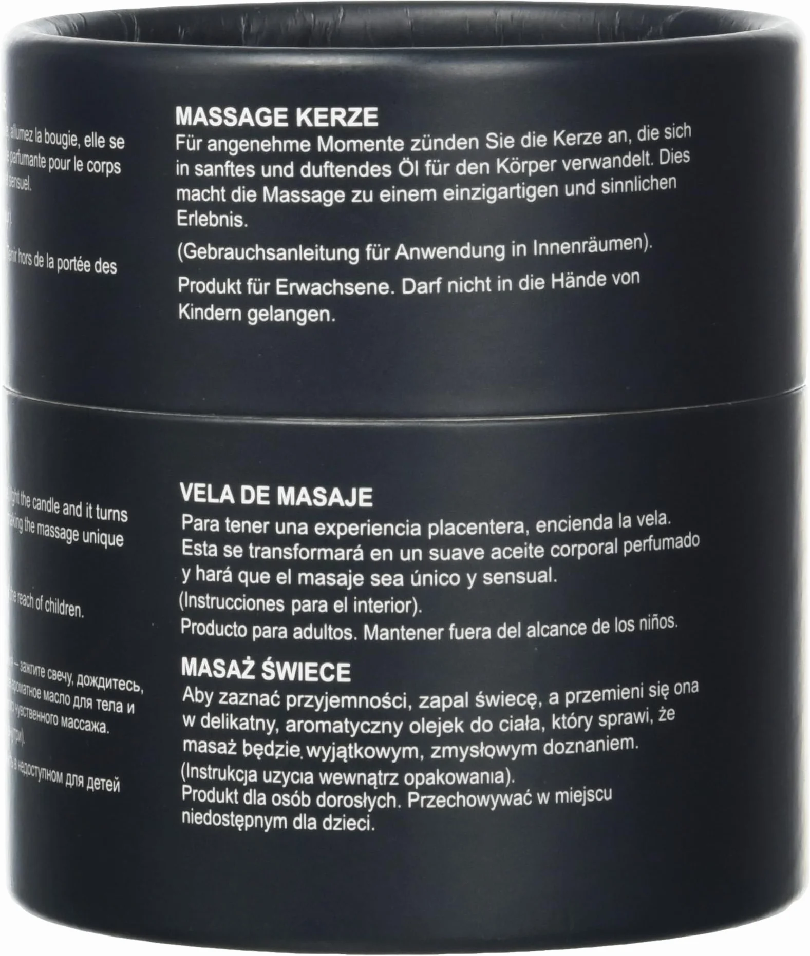 Plaisirs Secrets Candela da Massaggio Profumo Gourmet al Cocco 80 ml
