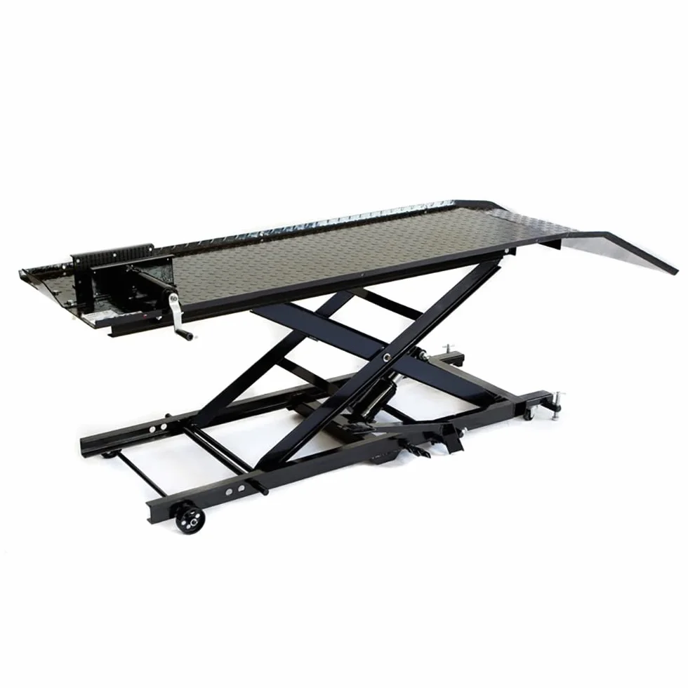 SOGI SL-66 PONTE SOLLEVATORE IDRAULICO MOTO POMPA A PEDALE 450 KG