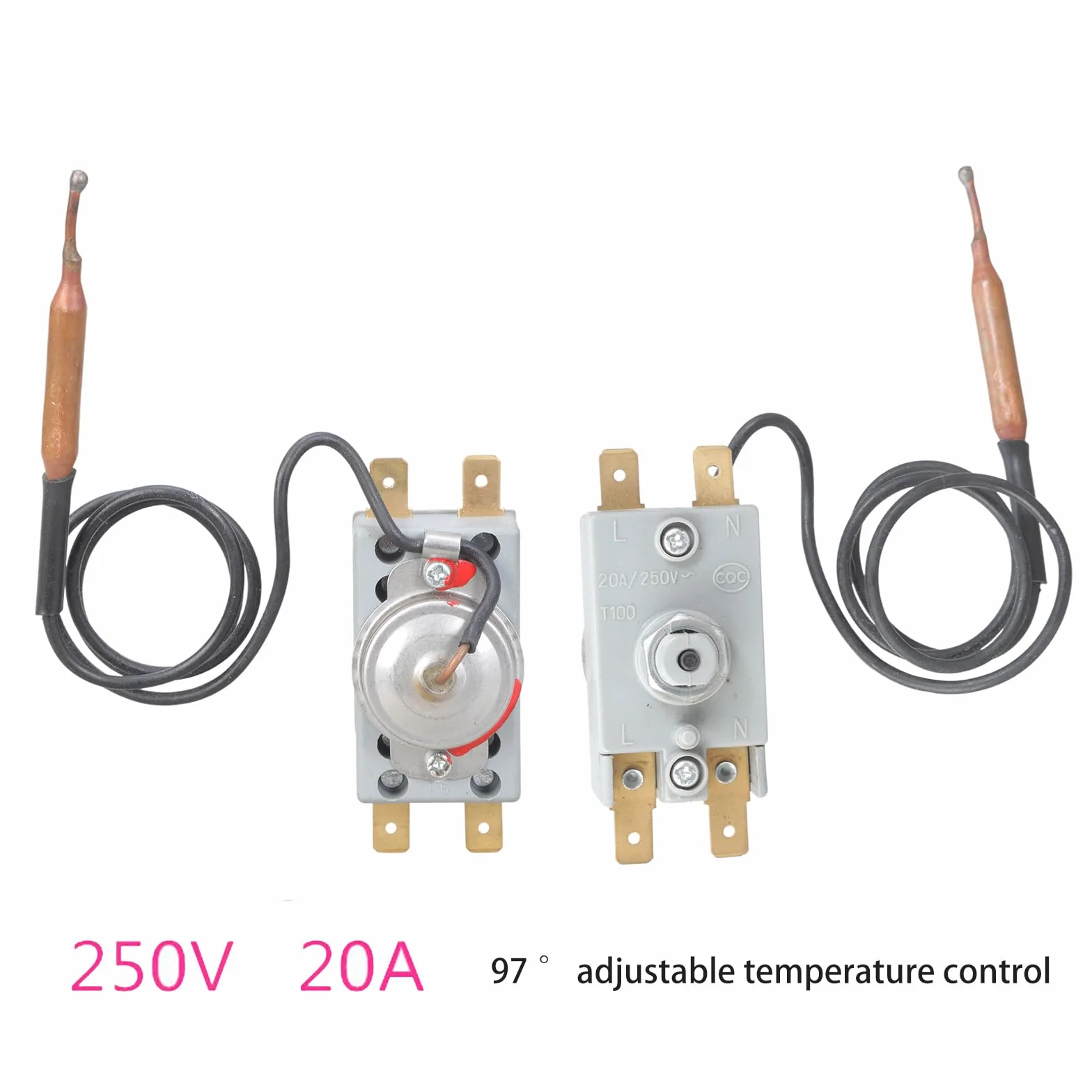 Interruttore di sicurezza per scaldabagni elettrici sopra lo scaldabagno Termostato Home Accessori impostare un controllo preciso della temperatura