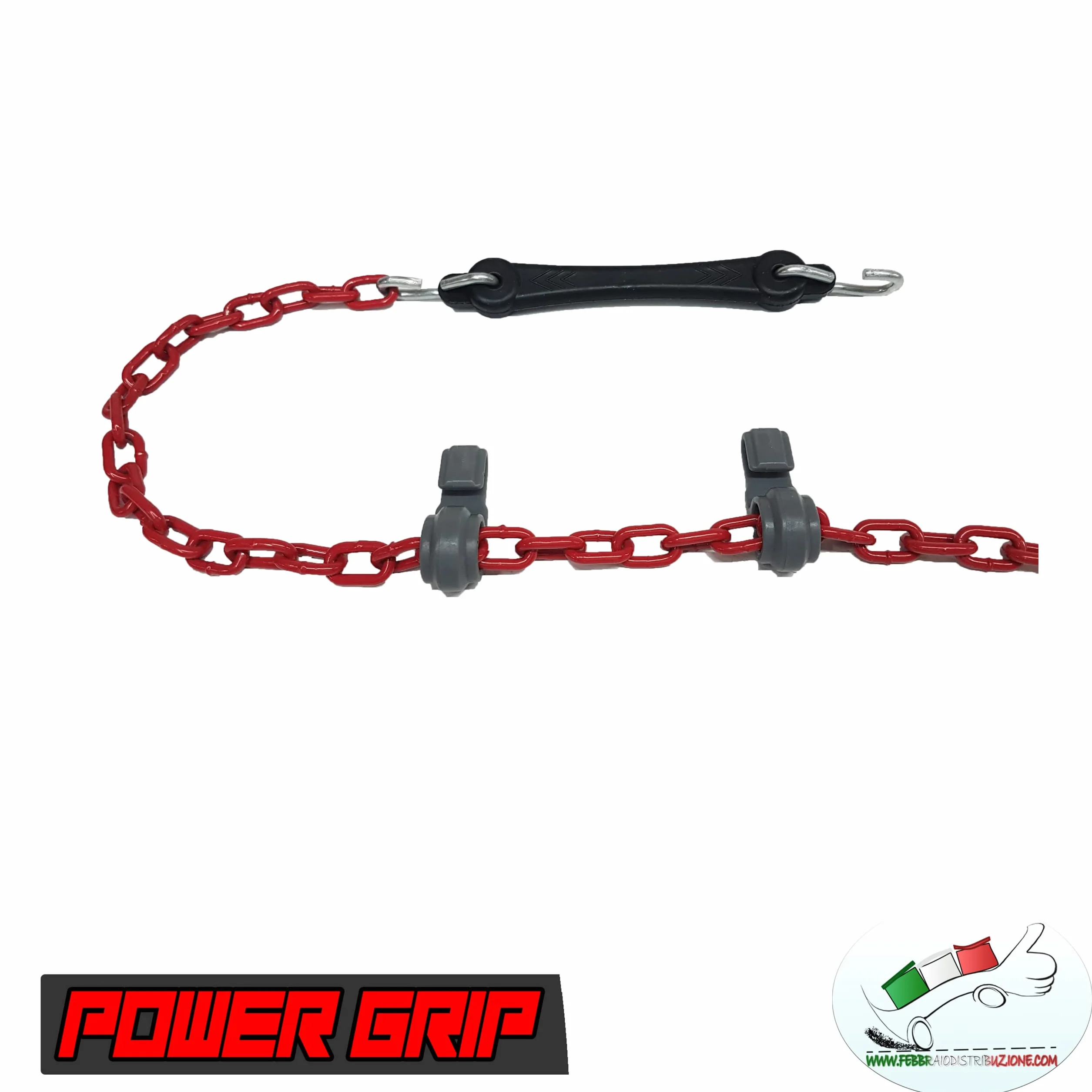 Catene da Neve 9mm Omologate TÜV GS Onorm Gruppo 140 Acciaio Montaggio Facile