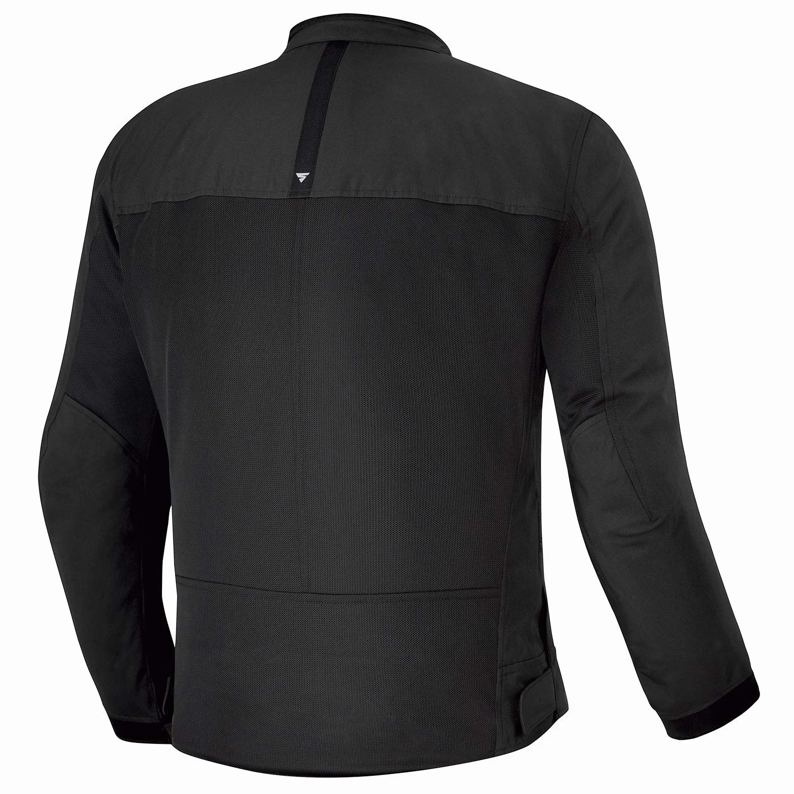 SHIMA OPENAIR Giacca Moto Uomo - Leggera e Traspirante Giubbotto moto uomo estiva in trete con protezioni CE per schiena, spalle e gomiti (Nero, XL)