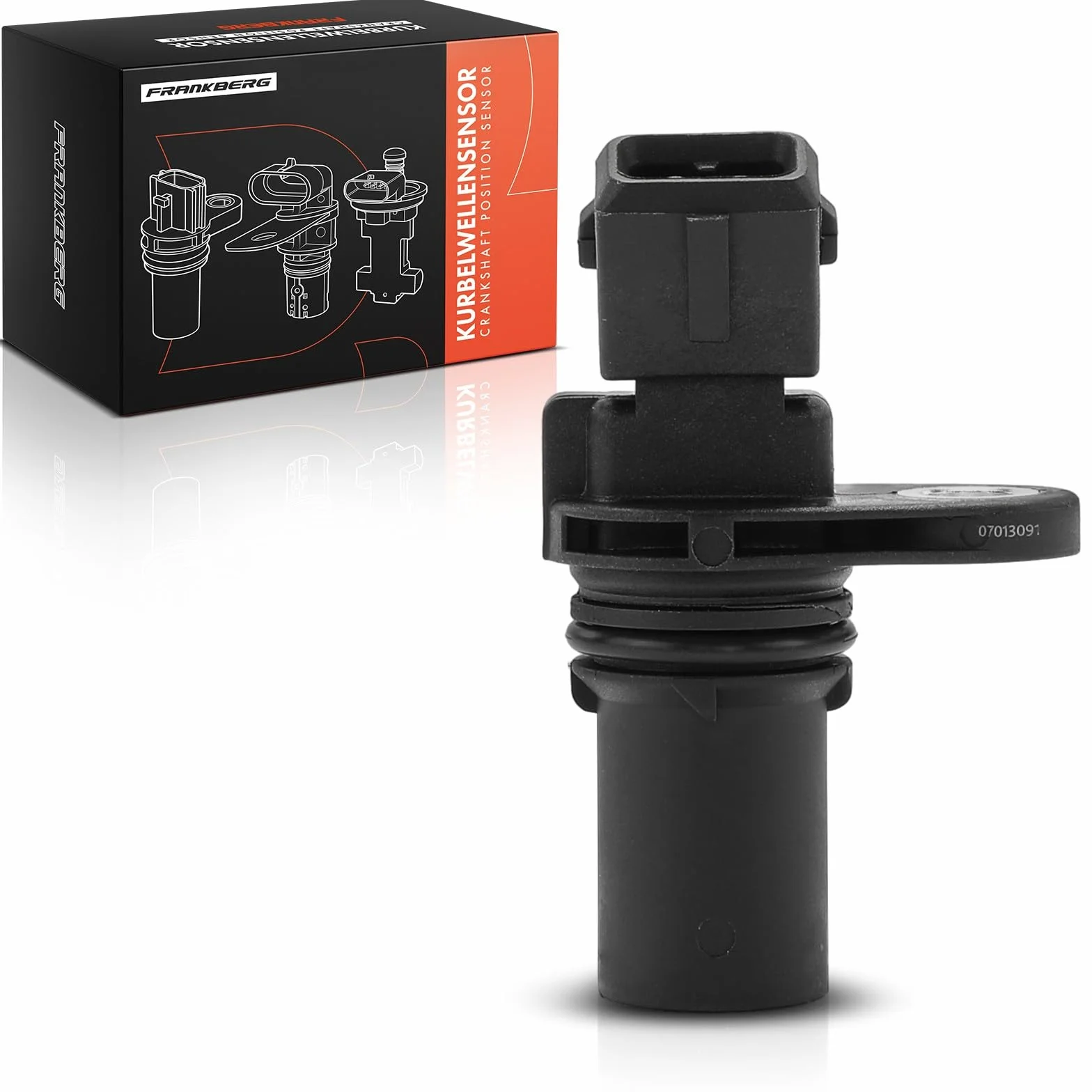 Frankberg Posizione dell'albero Motore Sensore dell'albero Motore 2-Poli Compatibile con City-Coupé 450 Cabrio 450 Fortwo Coupé 450 Colt CZC Cabriolet RG Colt VI Z2A Z3A Replace# 0015145V00100000