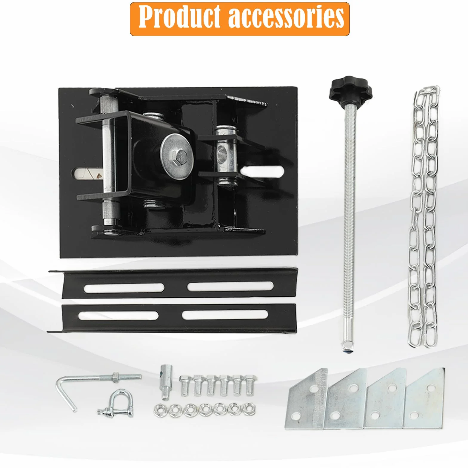 Adattatore Jack Trasmissione Regolabile 1/2 Ton Universale per Auto e Camion Leggeri