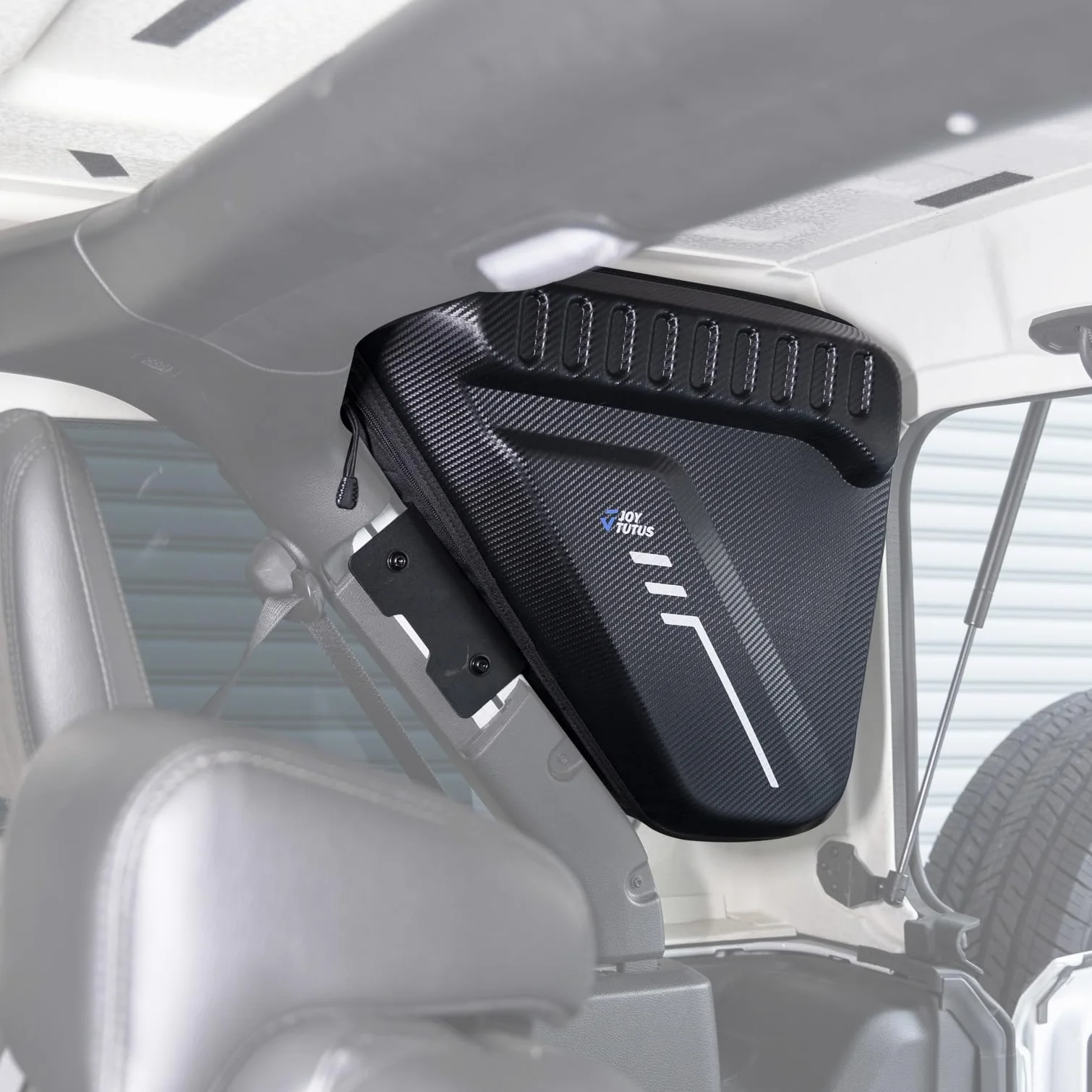 Borsa Organizer per Roll Bar Compatibile con 2018-2023 Wrangler JLU 4 Porte, Borsa da Sella per Gabbia di Sicurezza