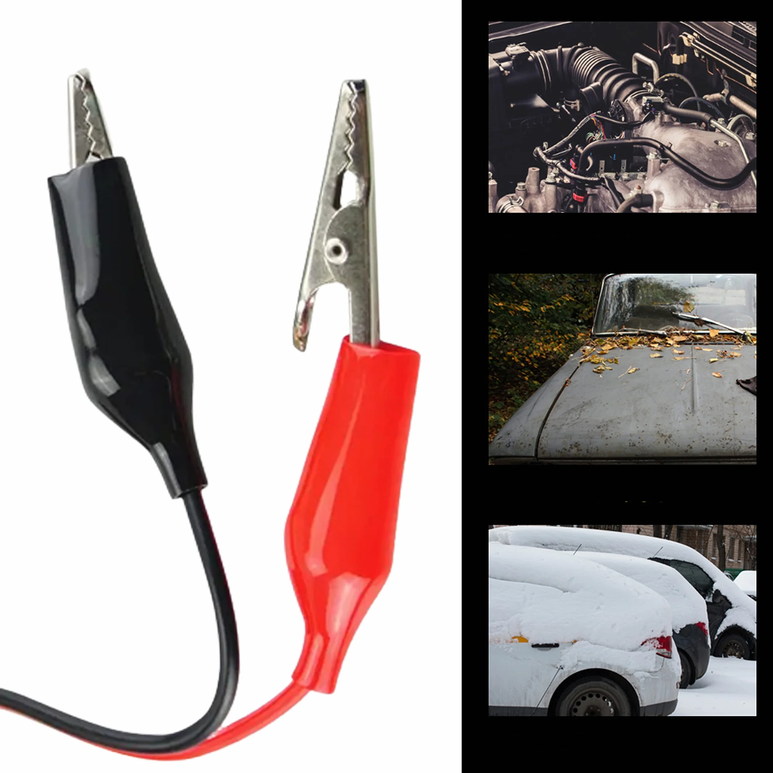 Retoo Caricabatteria da Auto 12V 1,5 A, Carica Batteria Moto, Batteria Al Gel moto, scooter, tagliaerba, barche, camion, auto, caravan, batterie auto e carica batterie, cavo di ricarica
