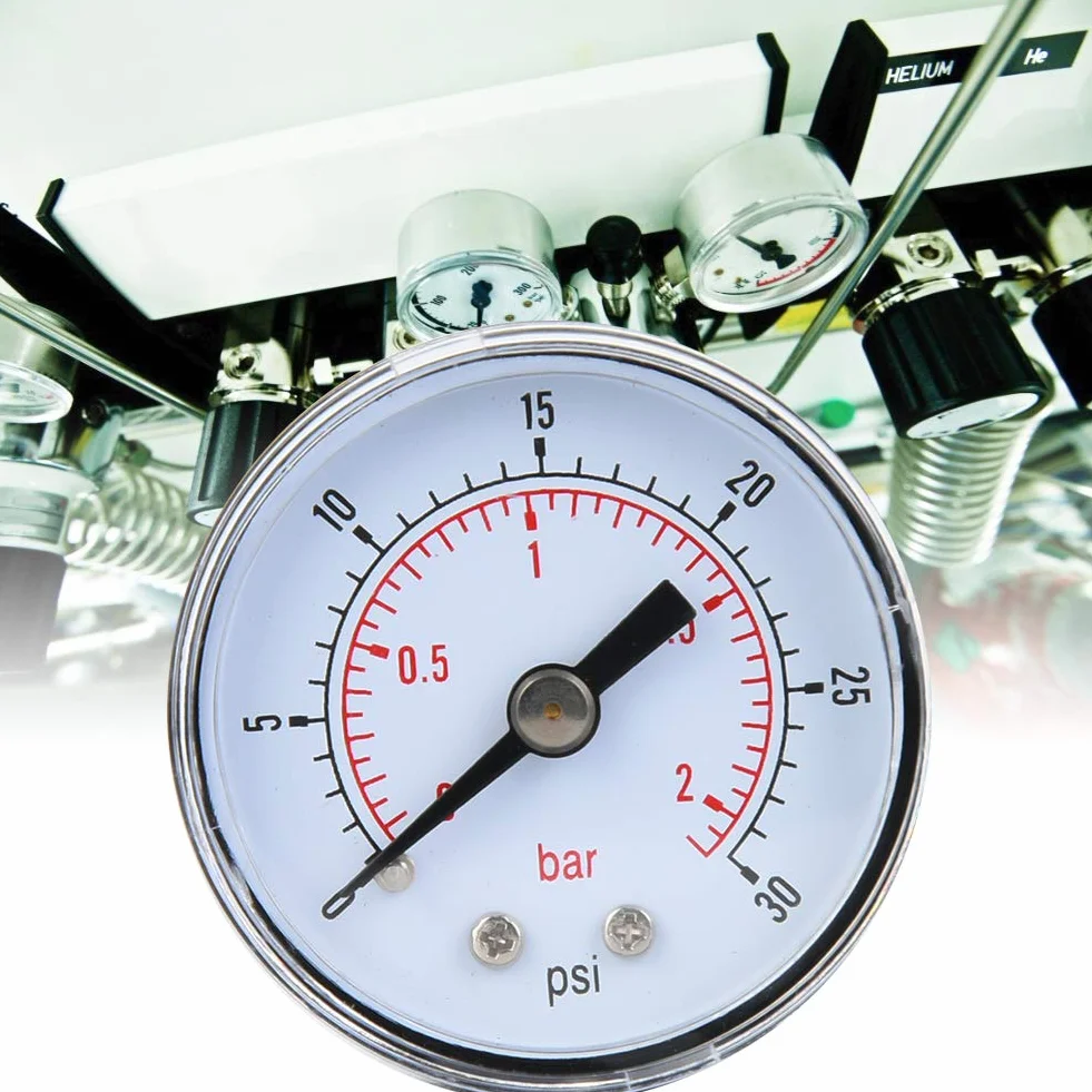 Manometro aria meccanico BSPT 1/8 pollice 0-30 psi 0-2 bar