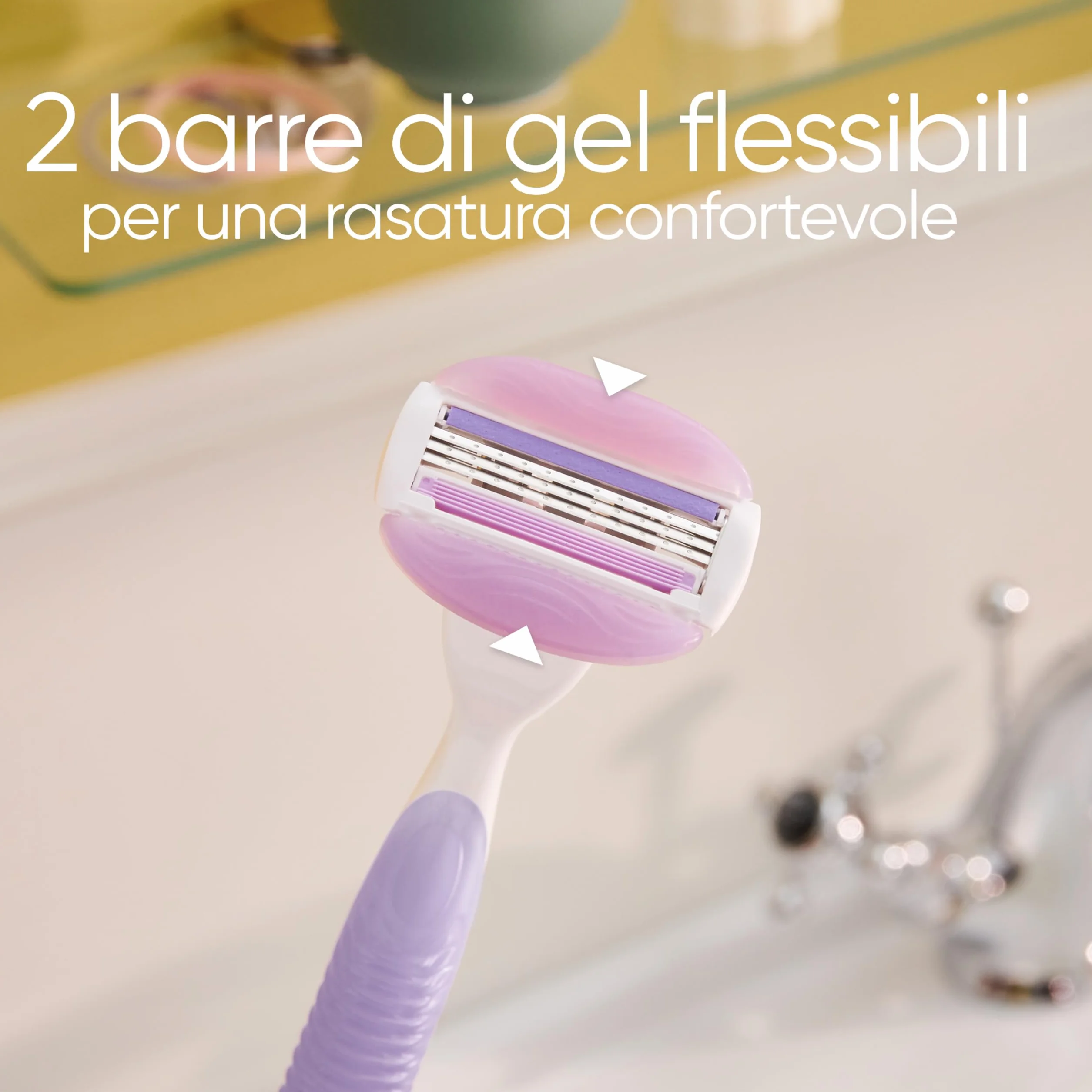 Gillette Venus Comfortglide Breeze Lamette di Ricambio, 10 Lamette da Donna per Rasoio