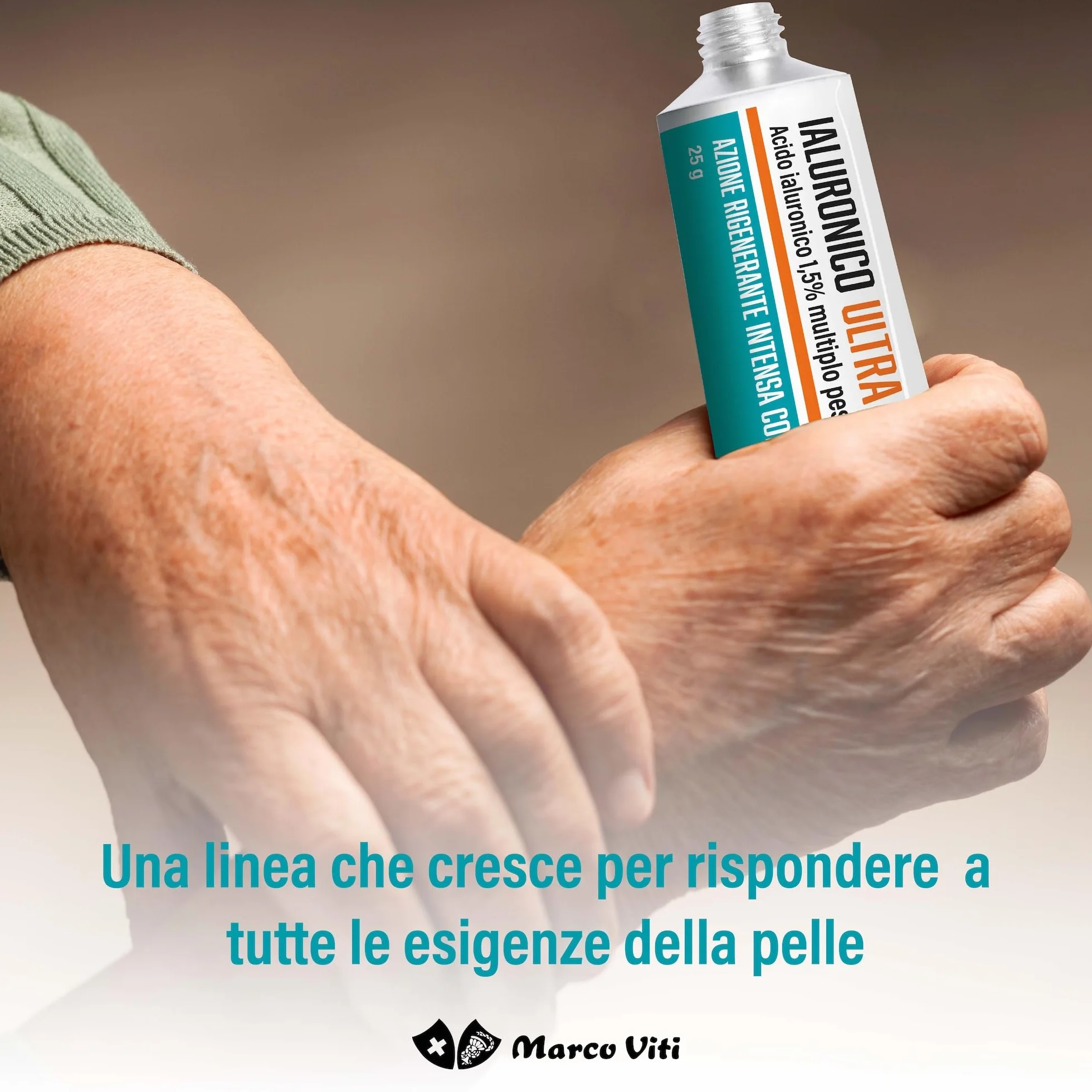 Marco Viti Ialuronico Ultra Gel 25 g Acido Ialuronico 1,5% Idratazione Profonda Protezione