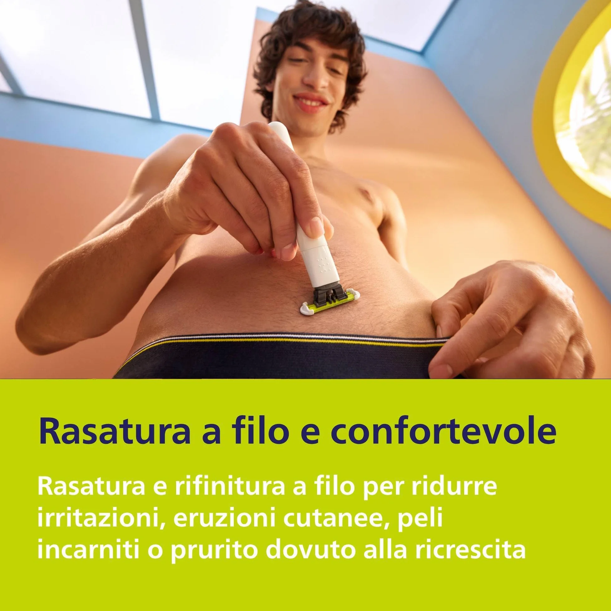 Philips OneBlade Intimate QP1924/30, maszynka do golenia i trymowania z ochroną skóry