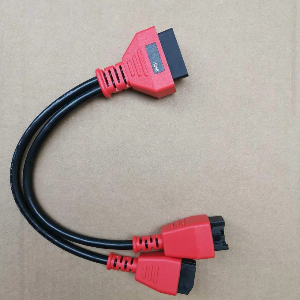 Rashion Cavo adattatore 12+8 per auto