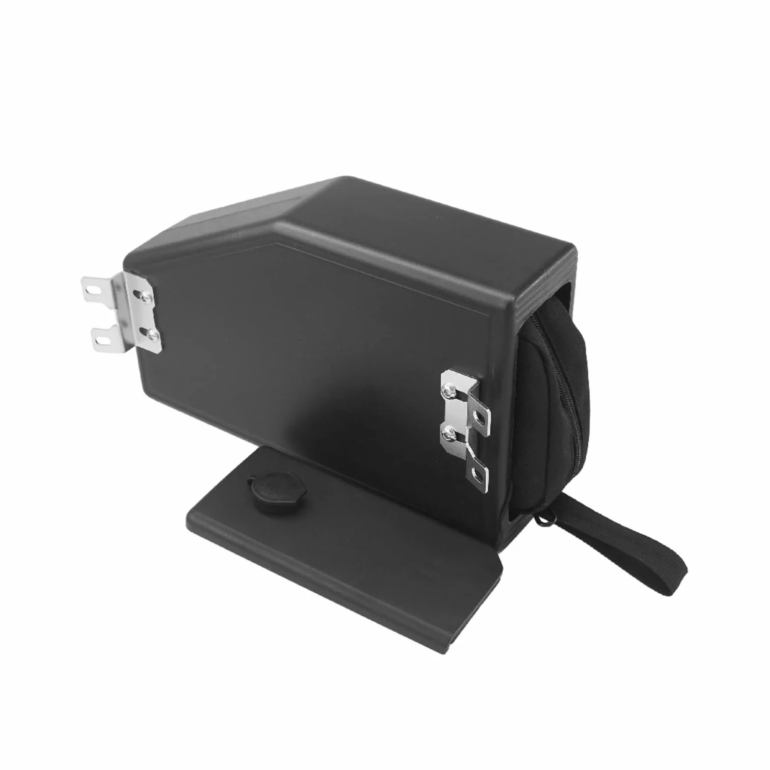 Tnbru Borsa Porta Attrezzi per Motocicletta ABS 5L Montaggio Su Sedile Nero
