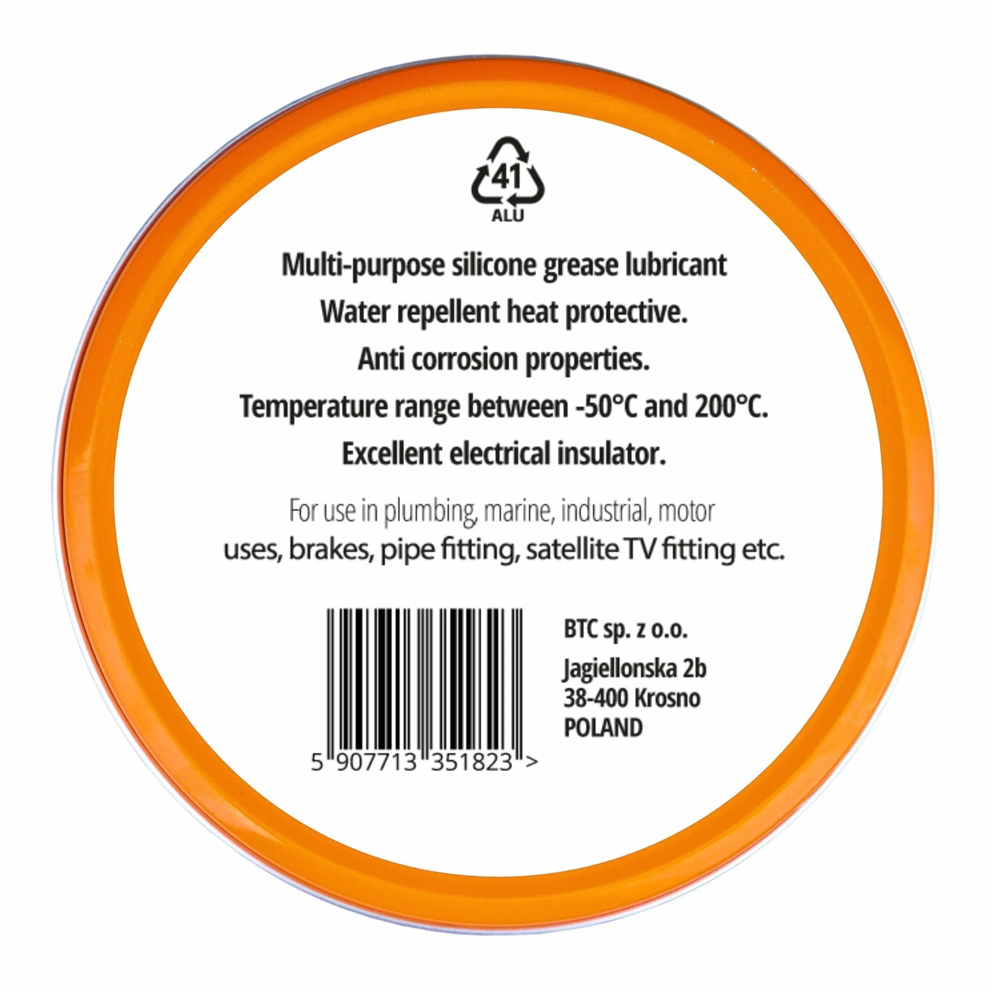 Prounol Grasso al Silicone 100 ml - Grasso Siliconico Multiuso - Pasta Dielettrica - Grasso Lubrificante per Gomma HT Impermeabile - per Guarnizioni auto, Oring, Isolante Elettrico