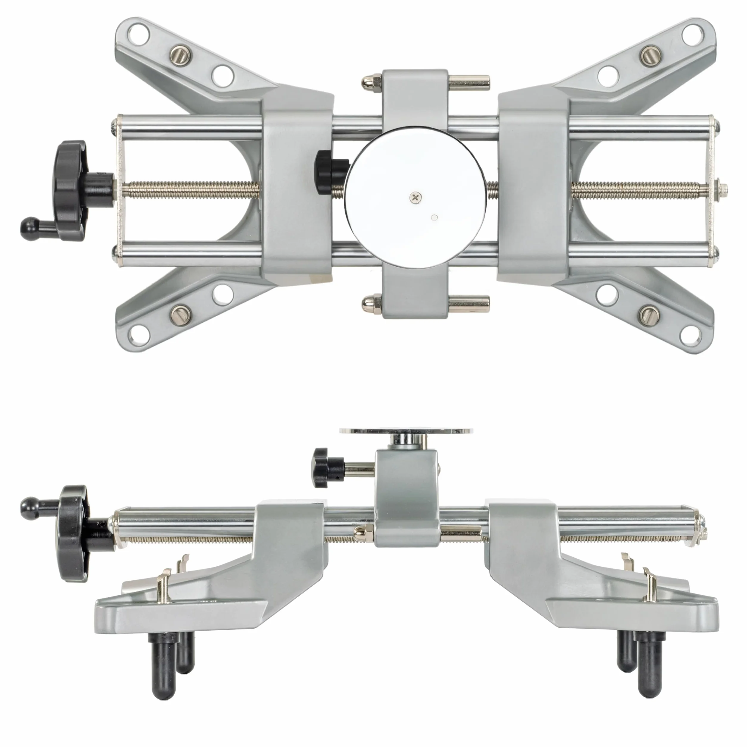 AutoSolo Morsetto per Ruote di Allineamento 3D DSP Adattatore Magnetico per Misuratori Camber Castor Cerchi 11-25 Pollici