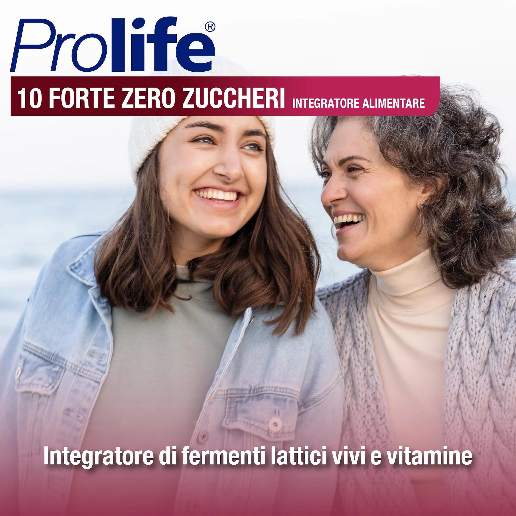 Prolife 10 Forte Integratore Probiotici 10 Miliardi 10 Flaconcini 8 ml Senza Zuccheri Stevia