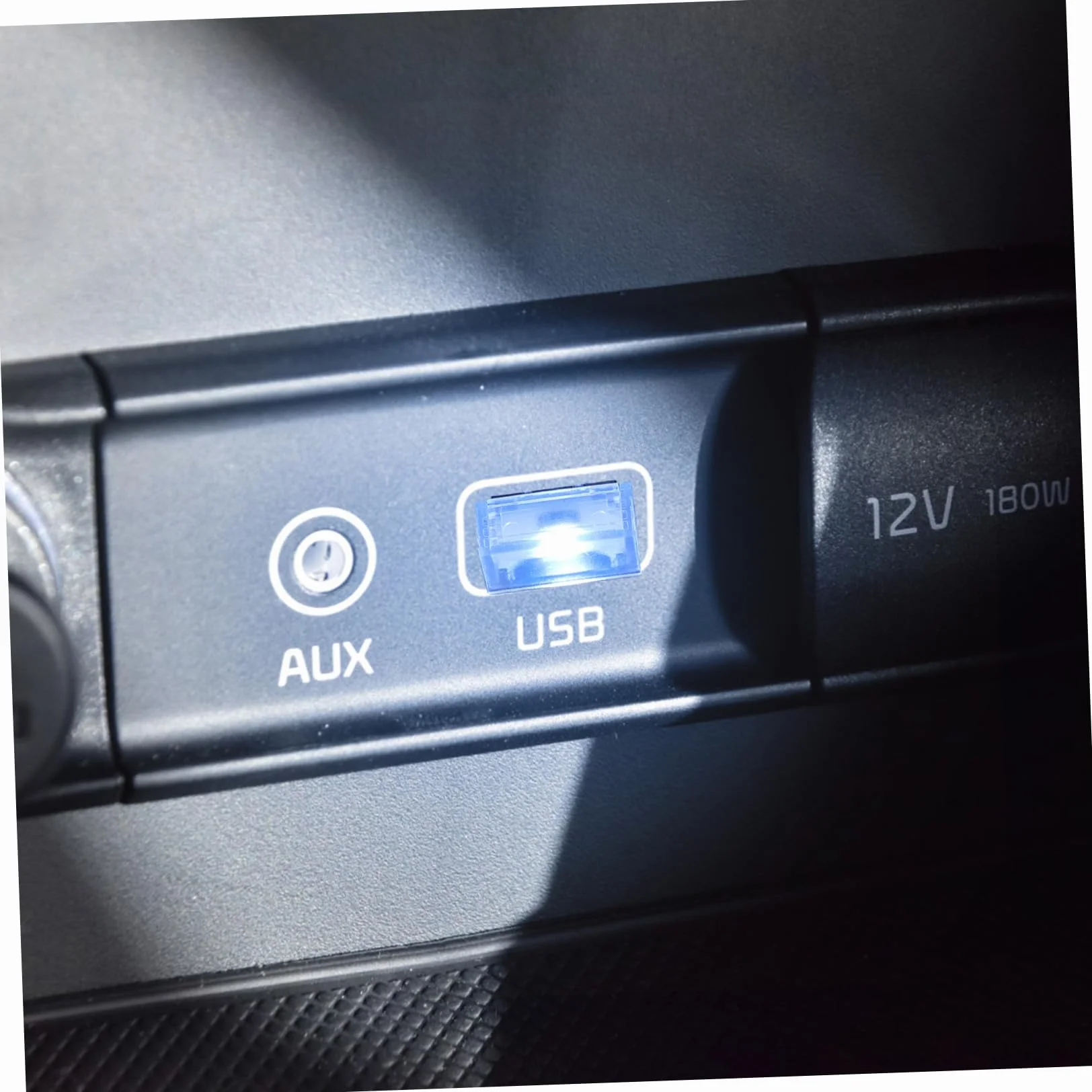 SOIMISS 4 Pezzi Lampada USB per Auto Luce d'Atmosfera Interna Notturna Carica USB per Auto e Casa