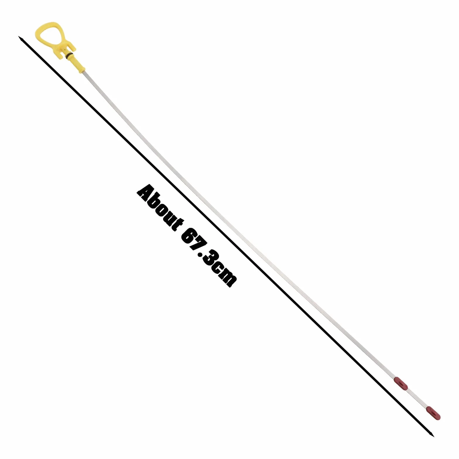Asta di Livello del Motore 673 mm Compatibile con Mercedes Classe E, C, GLK, SLC, SLK 48378, 8001038, 408917