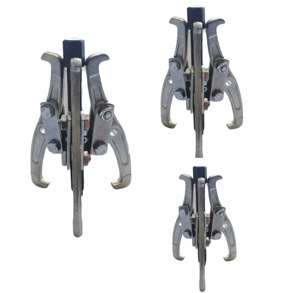 FAST WORLD SHOPPING ® Set 3 Estrattori Da 75Mm 100Mm 150Mm Per Estrazione Cuscinetti A Sfera Interni Cuscinetti Esterni Estrattori 3 Griffe Braccia Leve Asse Centrale Strumento Rimozione Meccanico