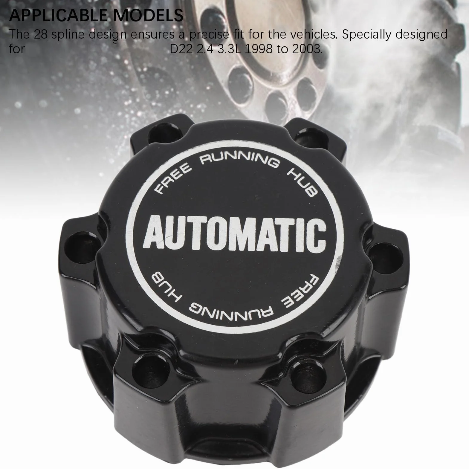 Blocco del della Ruota in Esecuzione 402601S700 28 SPLINE Sostituzione di Ammortizzatori in Metallo Ad Alta Durezza per la Frontiera X-Terra D22 2.4 3.3L HL B018 1