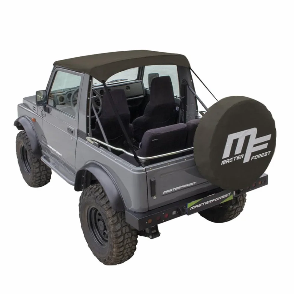 Suzuki Santana Samurai sj410 sj413 Cappottina Telone Bikini Vinile Cotone Benzina Diesel Tetto Rimovibile
