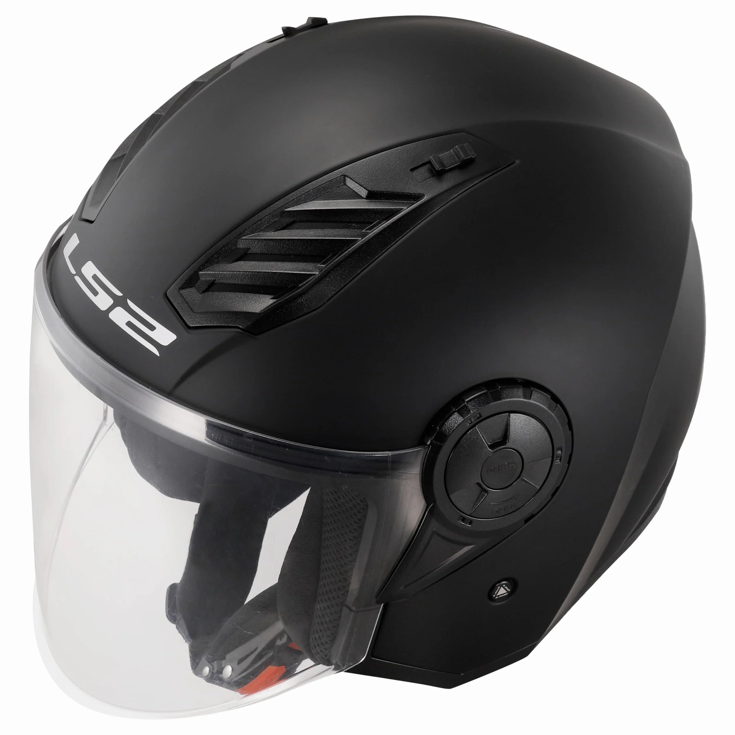 Open Faced Motorcycle Helmet. LS2 Airflow II ECE 22.06
