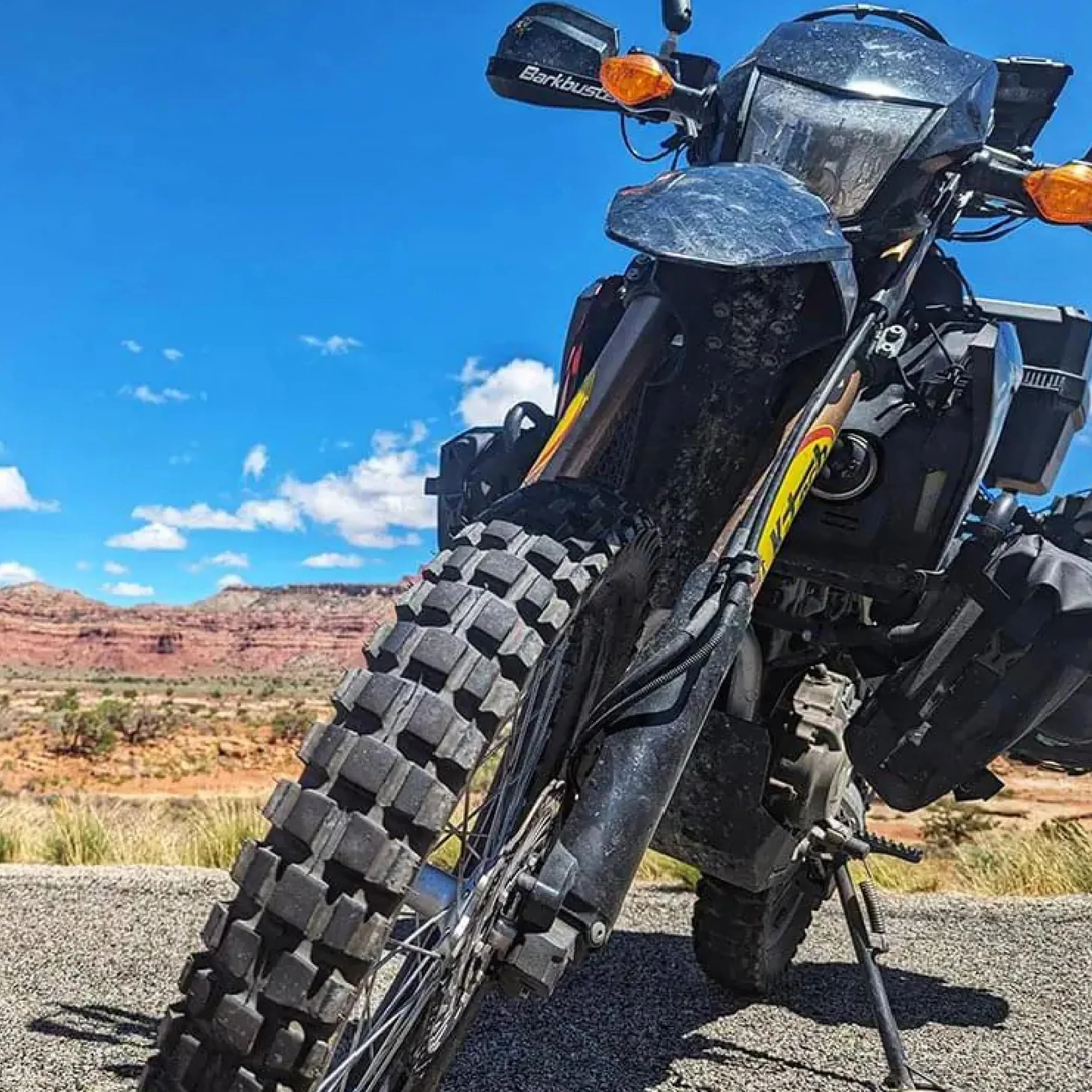 Continental TKC 80 Twinduro M+S - Pneumatico da moto durevole fuoristrada e da strada per viaggi avventura