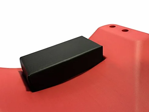 SOGI X4-13 Carrello Lettino Sotto Auto XL Termoformato Ergonomico Rosso 6 Ruote Piroettanti