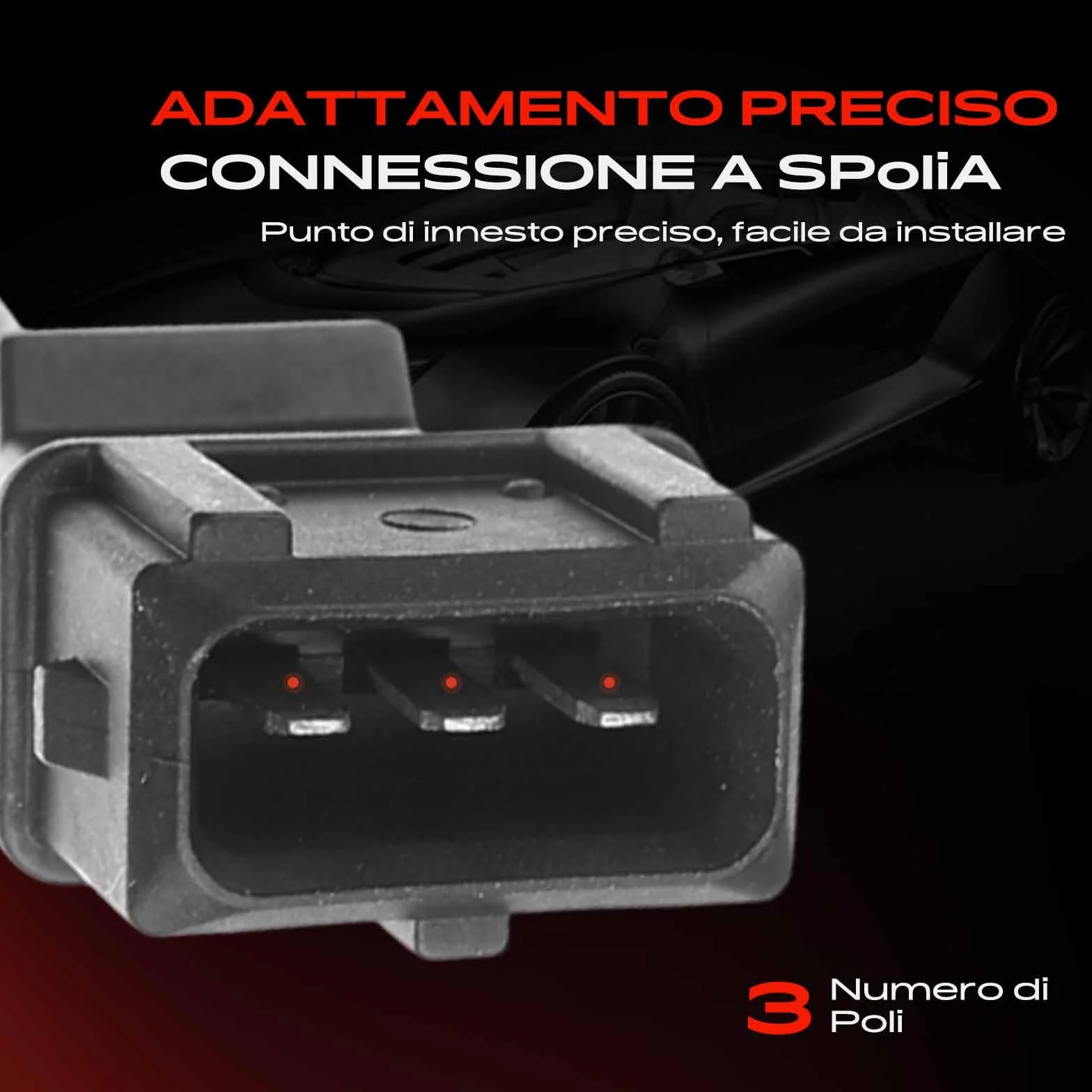 Frankberg Posizione dell'albero Motore Sensore dell'albero Motore Compatibile con Terrano II R20 Terrano II Van R20 Cabstar E TL VL Replace# LCS408,0281002191