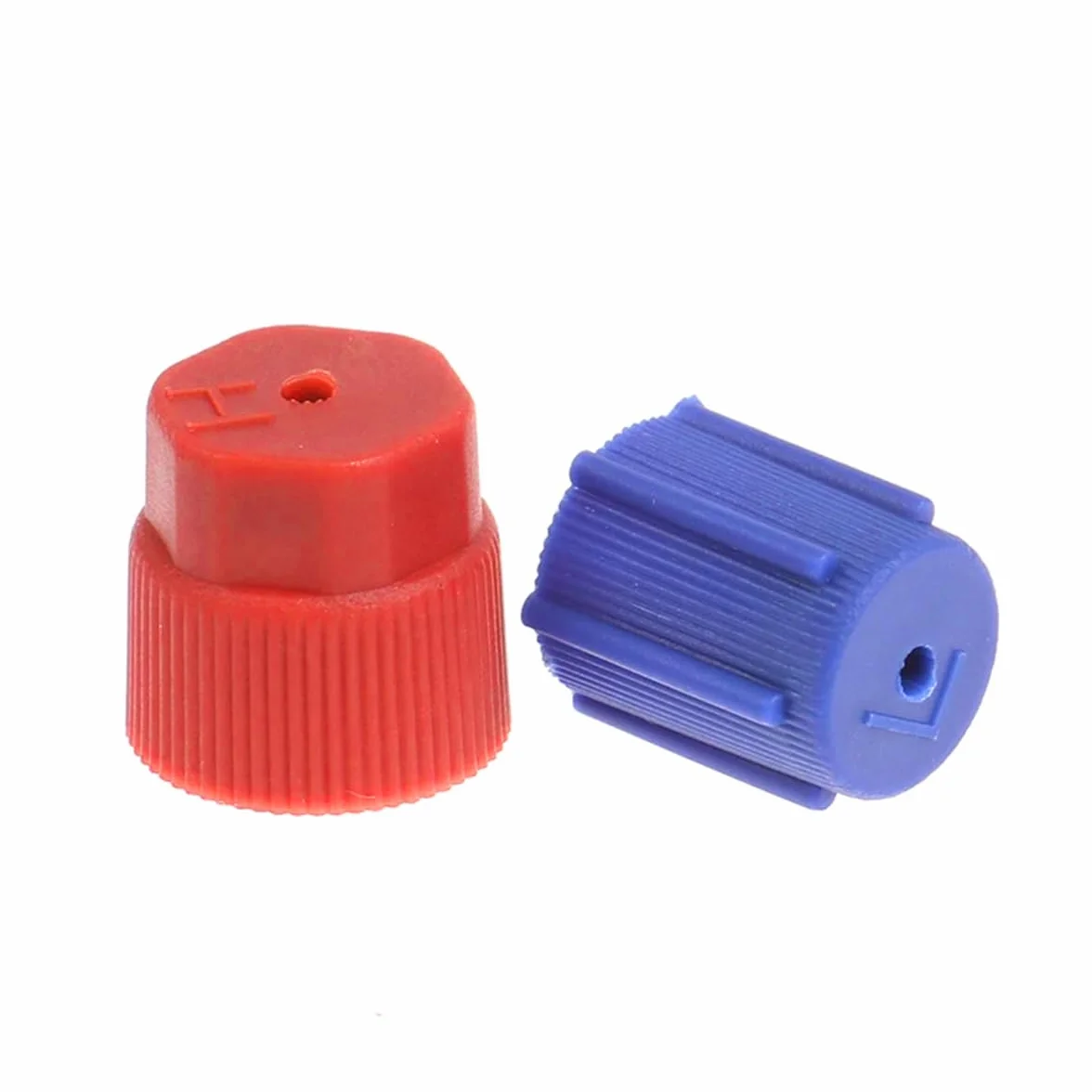 10 Pezzi Auto AC Sistema Valvola Tappo Porta Ricarica Cap High Low Side Kit Accessori