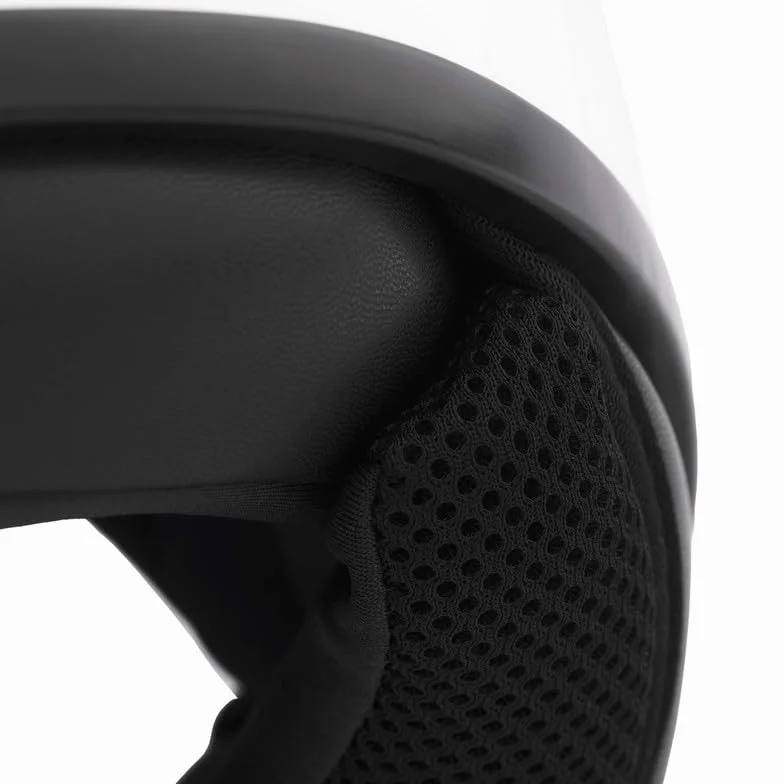BHR Casco Demi-Jet 839 Scooter Omologato ECE 22.06 con Frontino e Sgancio Micrometrico Bianco M