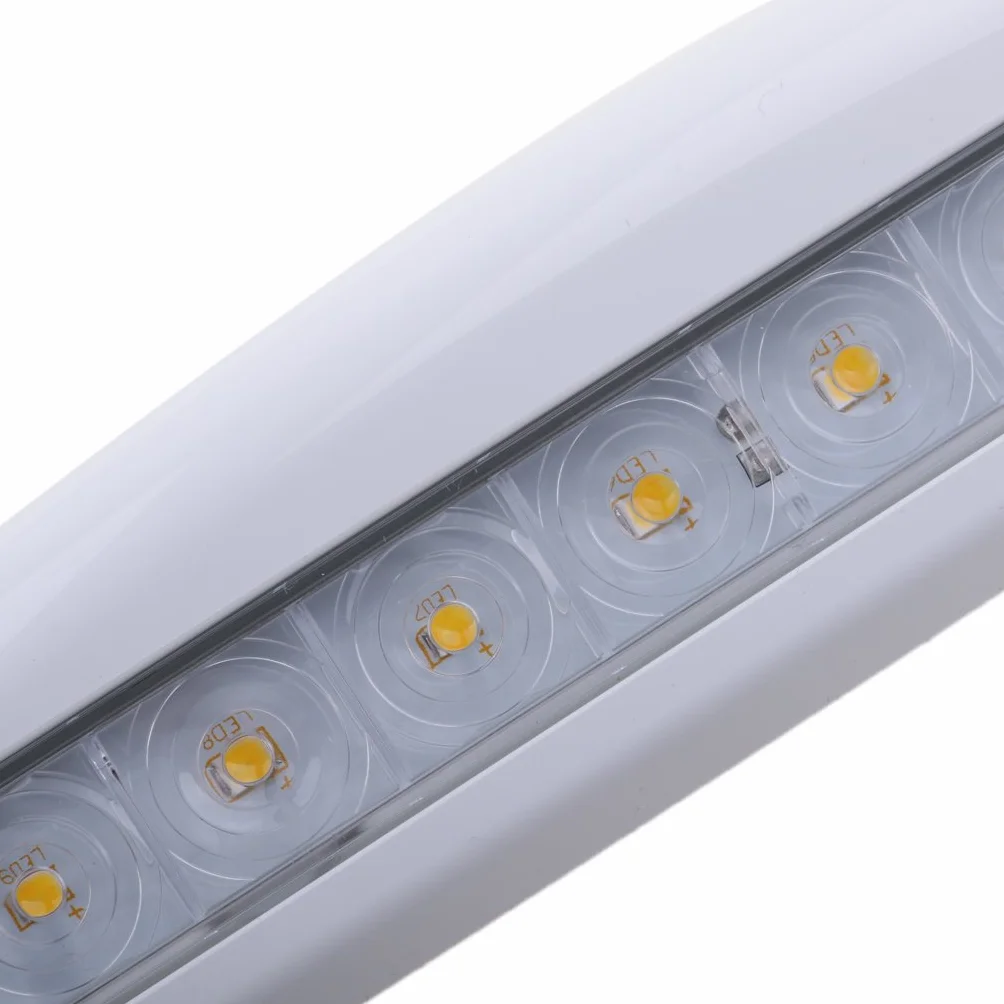 Luce a LED per veranda esterna camper 12 V 365 mm bianco