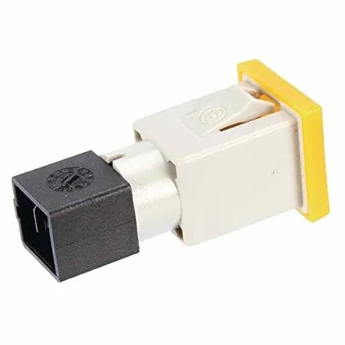Spia gialla livello carburante per cruscotto trattore quadrata senza lampadina COBO