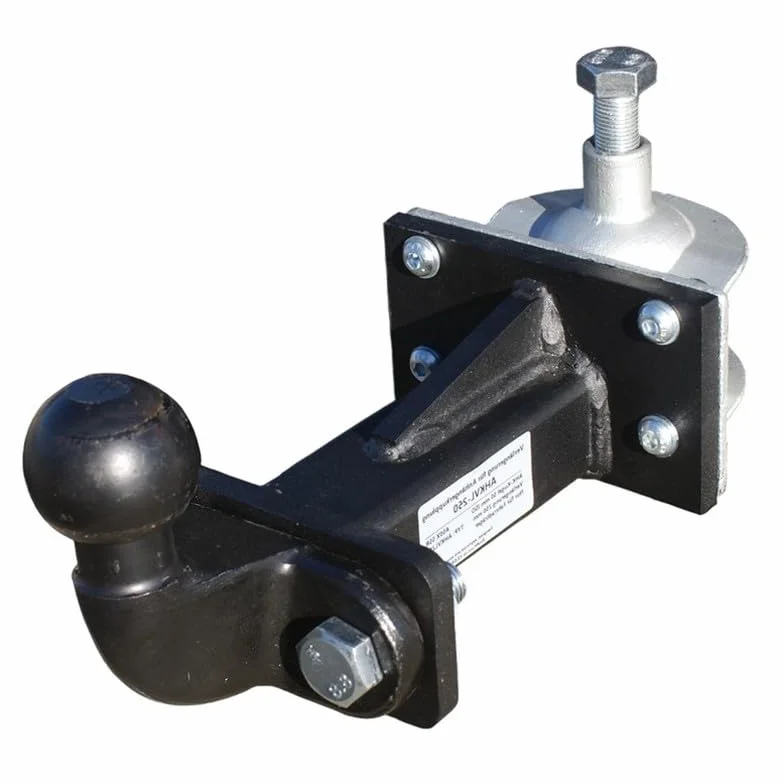 Universale prolunga Gancio di Traino per portabici per Ogni Tipo di Gancio di Traino - Fisso e Estraibile (250 mm, Standard)