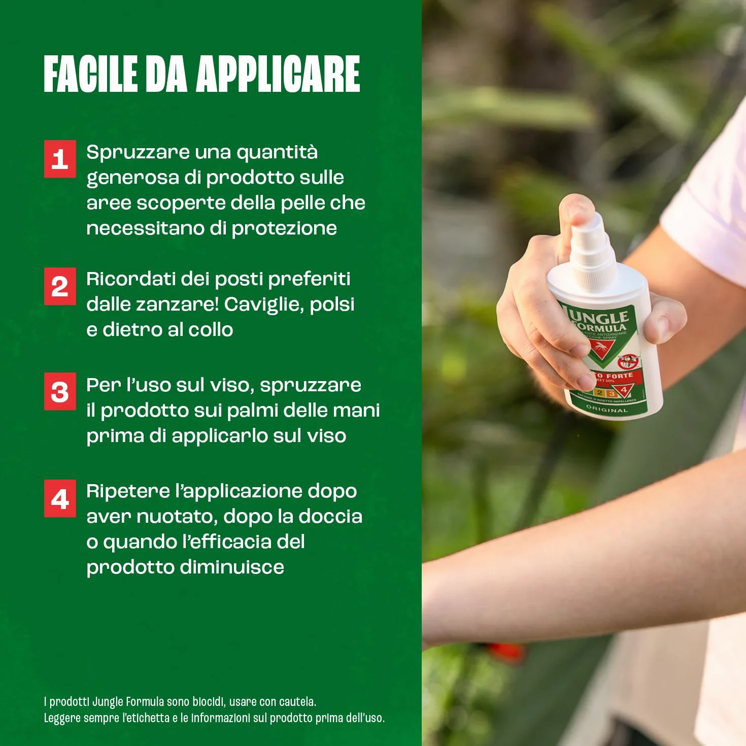 Jungle Formula Molto Forte Spray Repellente Antizanzare DEET 50% 75 ml