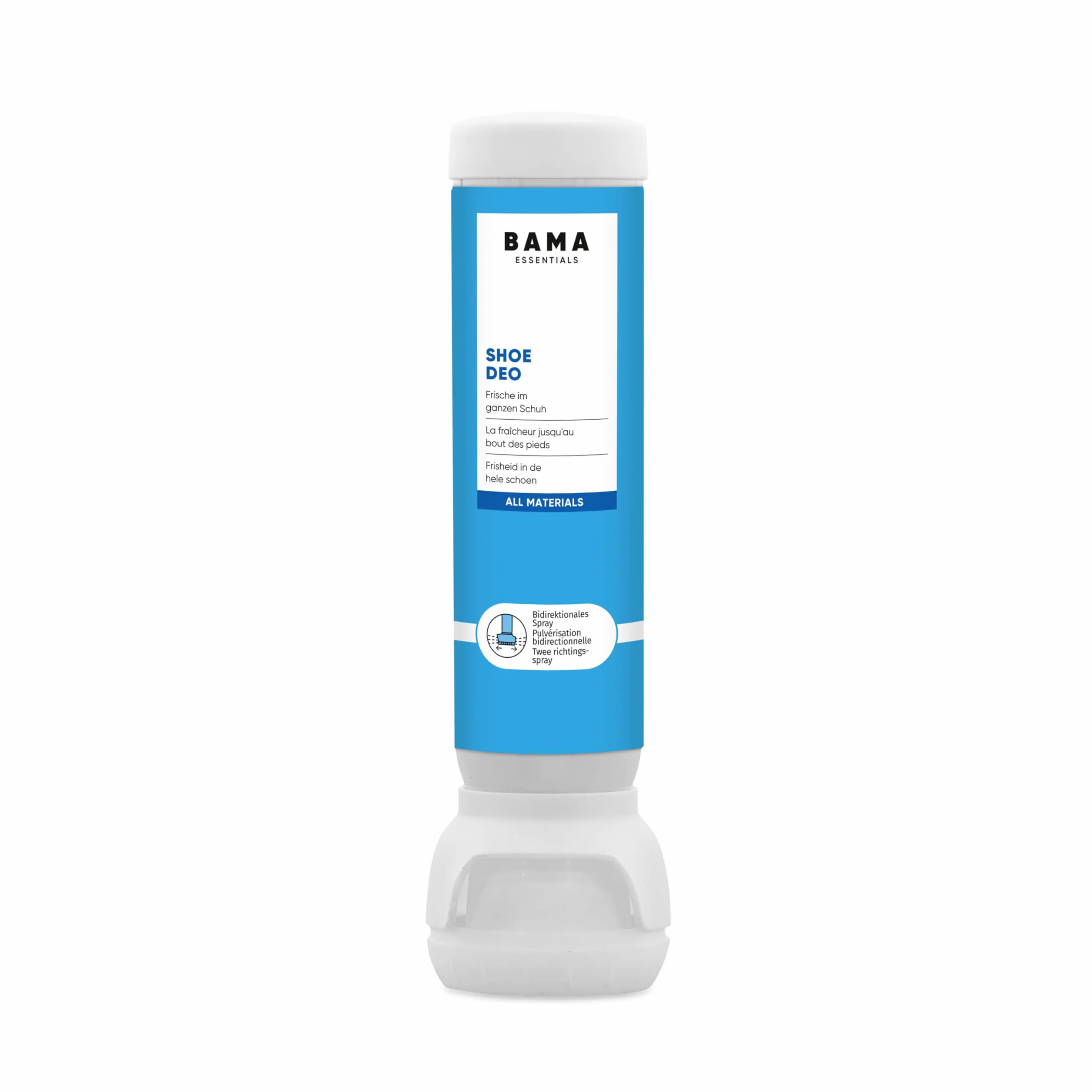 BAMA Spray Deodorante Blu per Scarpe 100 ml Neutralizza Odori Freschezza Igiene