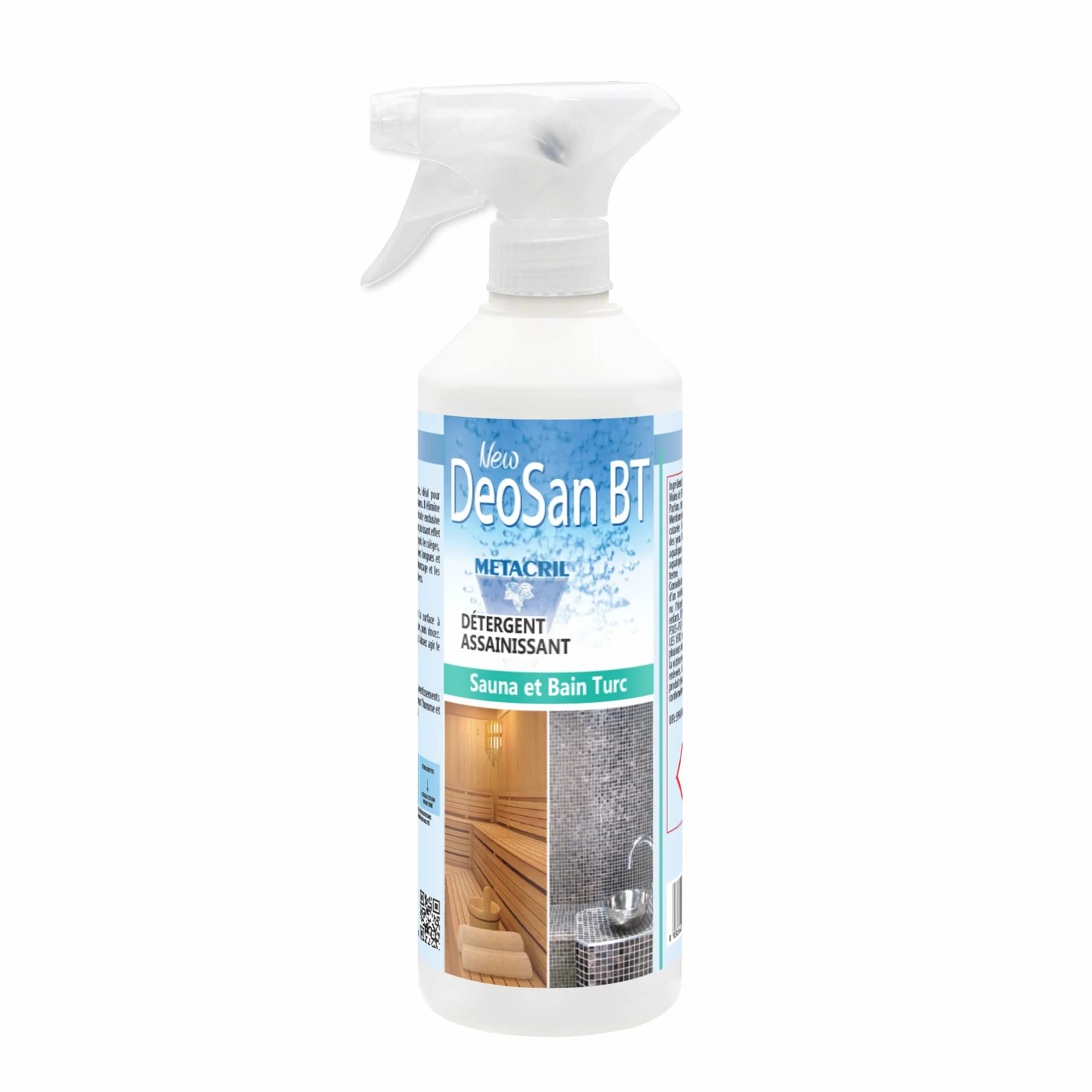 DeoSan BT Detergente Igienizzante Deodorante per Sauna e Bagno Turco 500 ml