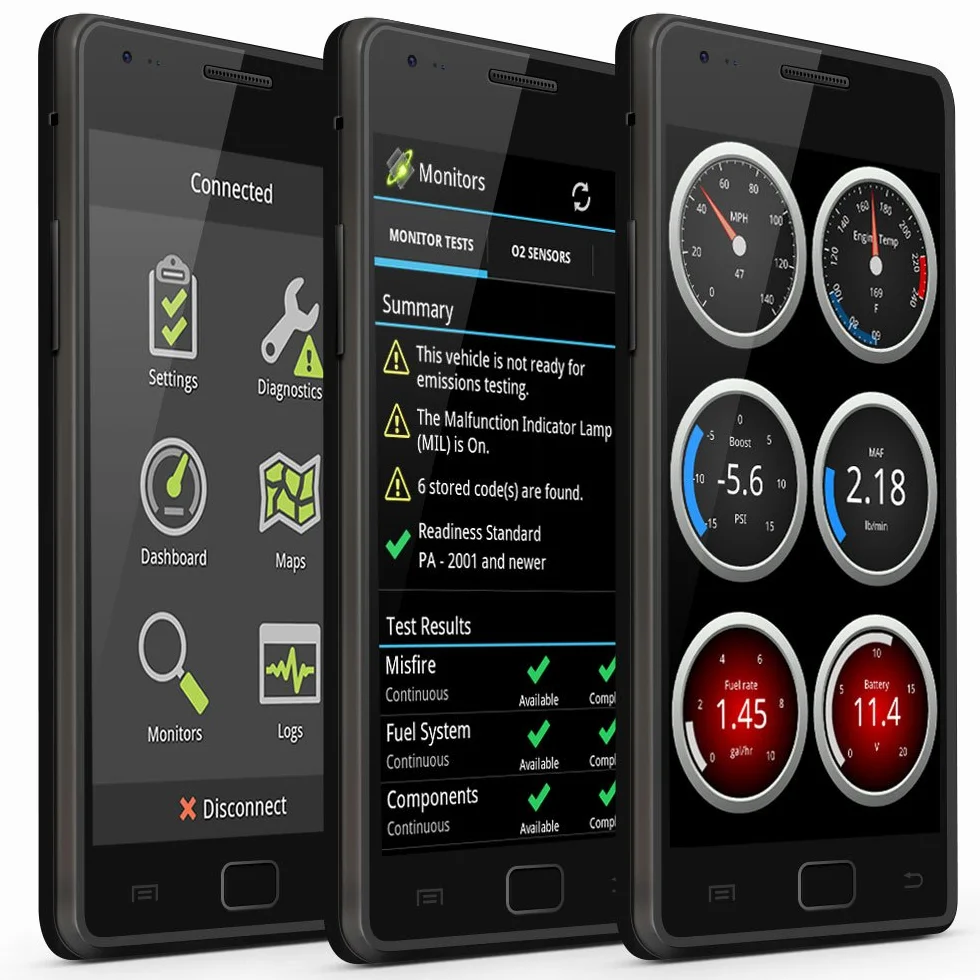 ScanTool OBDlink LX 427201 Strumento di scansione OBD-II Bluetooth professionale per Android e Windows